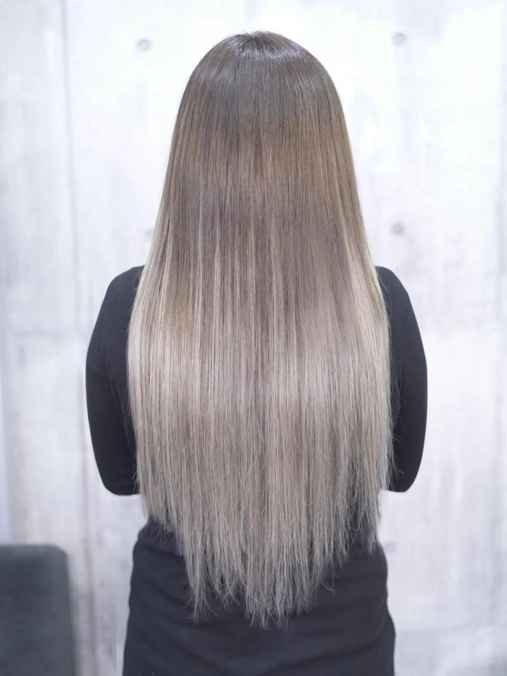 ロング カラー カット ヘアカラー トリートメント エクステ Crystal 船橋のヘアスタイル