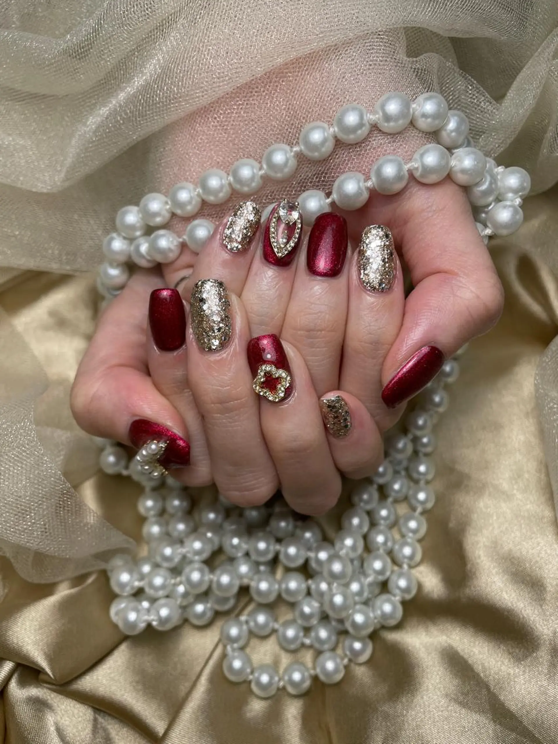 ネイル ハンドネイル ハンドケア Kiki 🪐のネイルデザイン