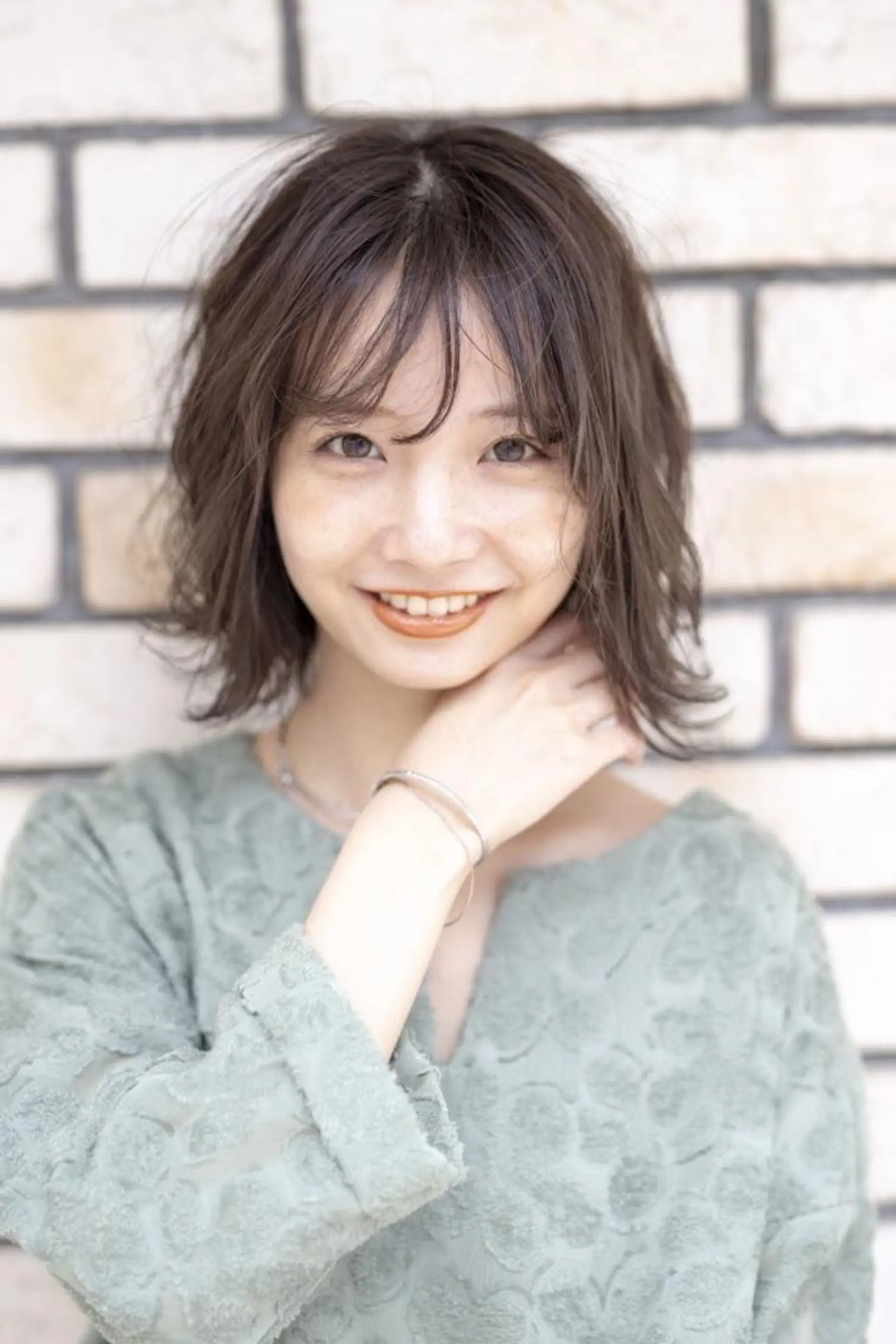 カラー アッシュ ベージュカラー 透明感カラー beauty: beast 中目黒店のヘアスタイル