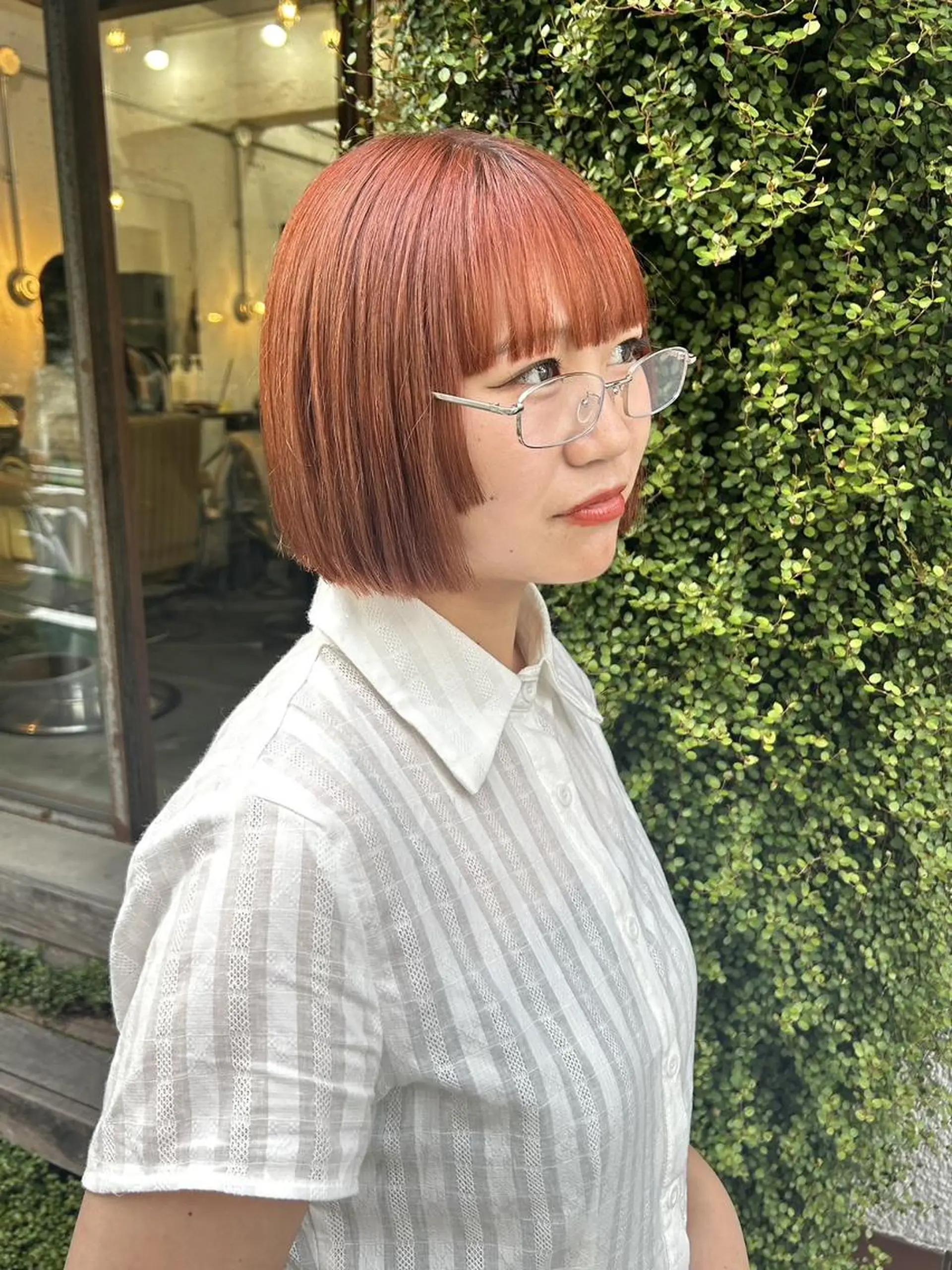 ショート カラー カット ヘアカラー トリートメント 🌼U24 ヘアデザインラボのヘアスタイル