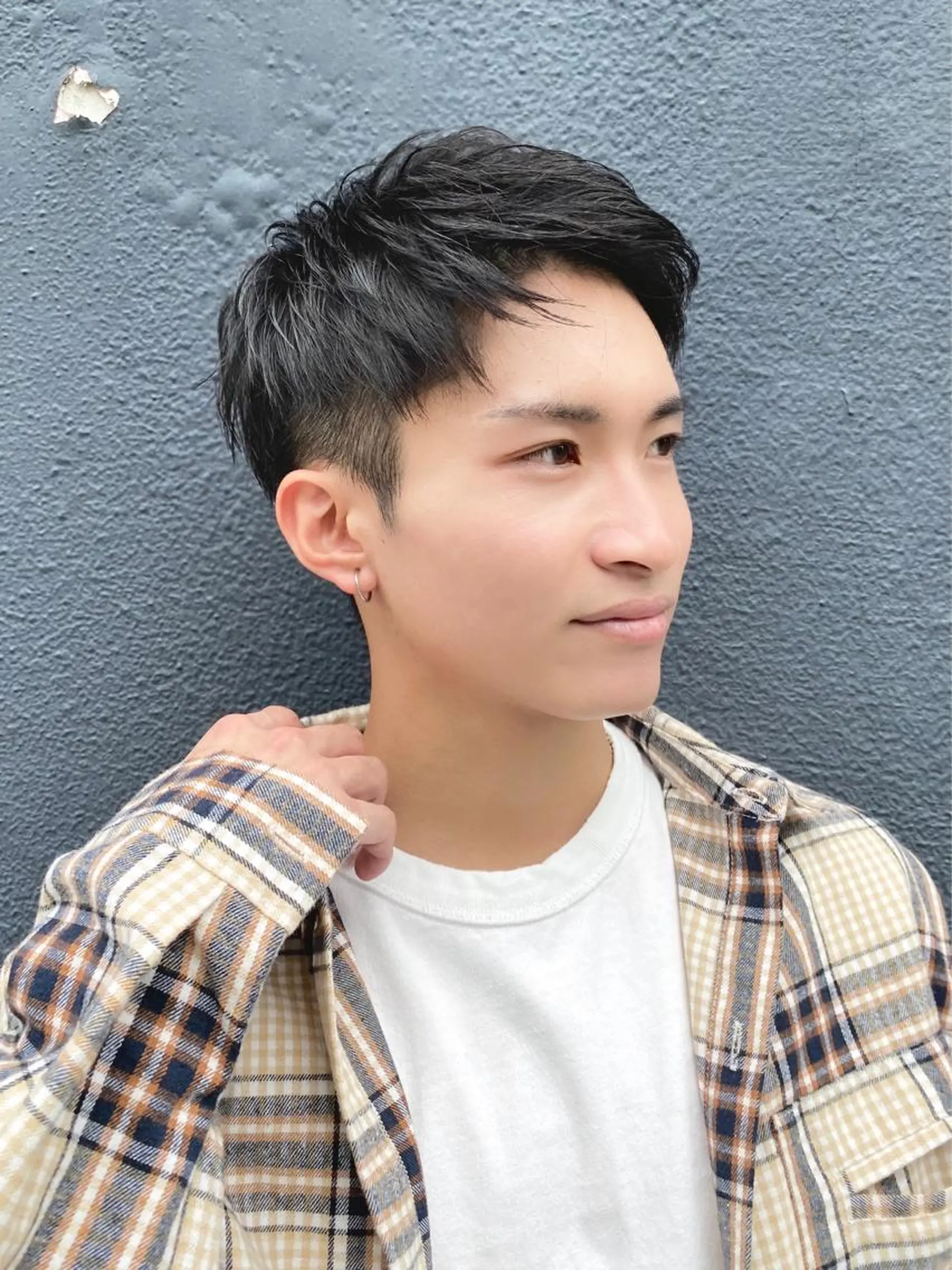 メンズ カット ヘアカラー パーマ ヘアセット メンズブリーチカラー /パーマ ごーた立川のヘアスタイル