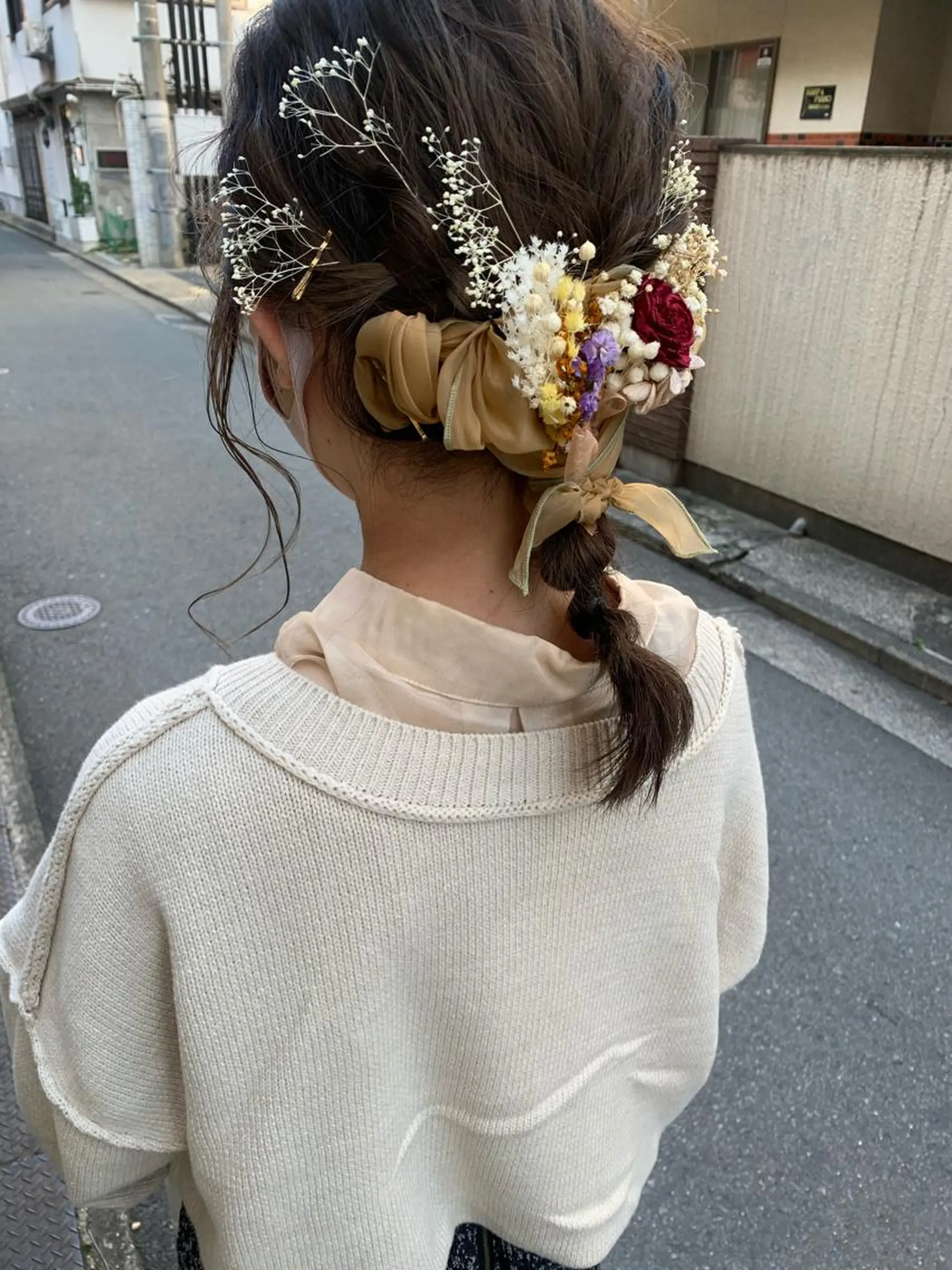 ミディアム カラー MARU パーマ/レイヤーのヘアスタイル
