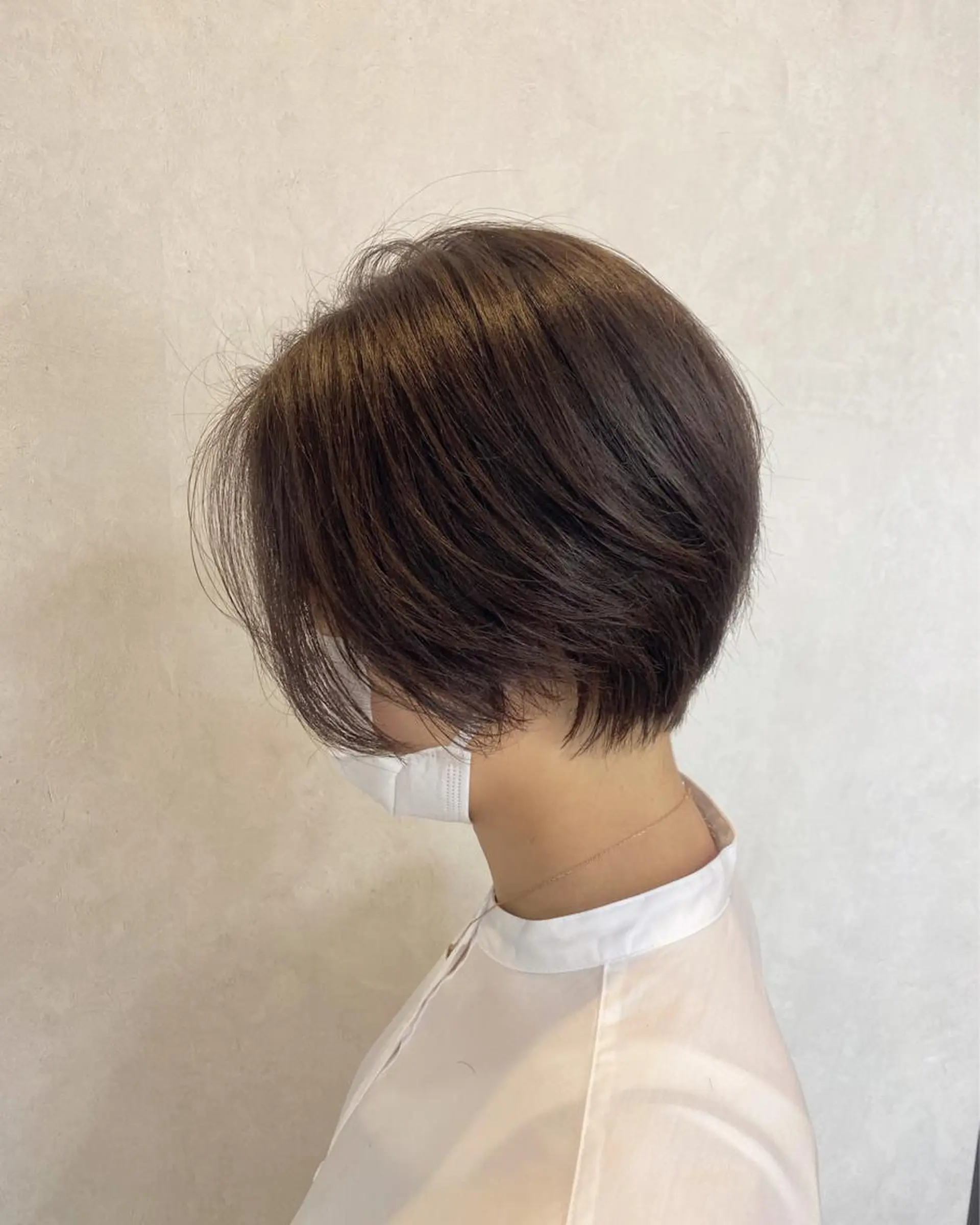ショート パーマ メンズ カット ヘアカラー トリートメント TELA HAIR 副代表　岡田のヘアスタイル