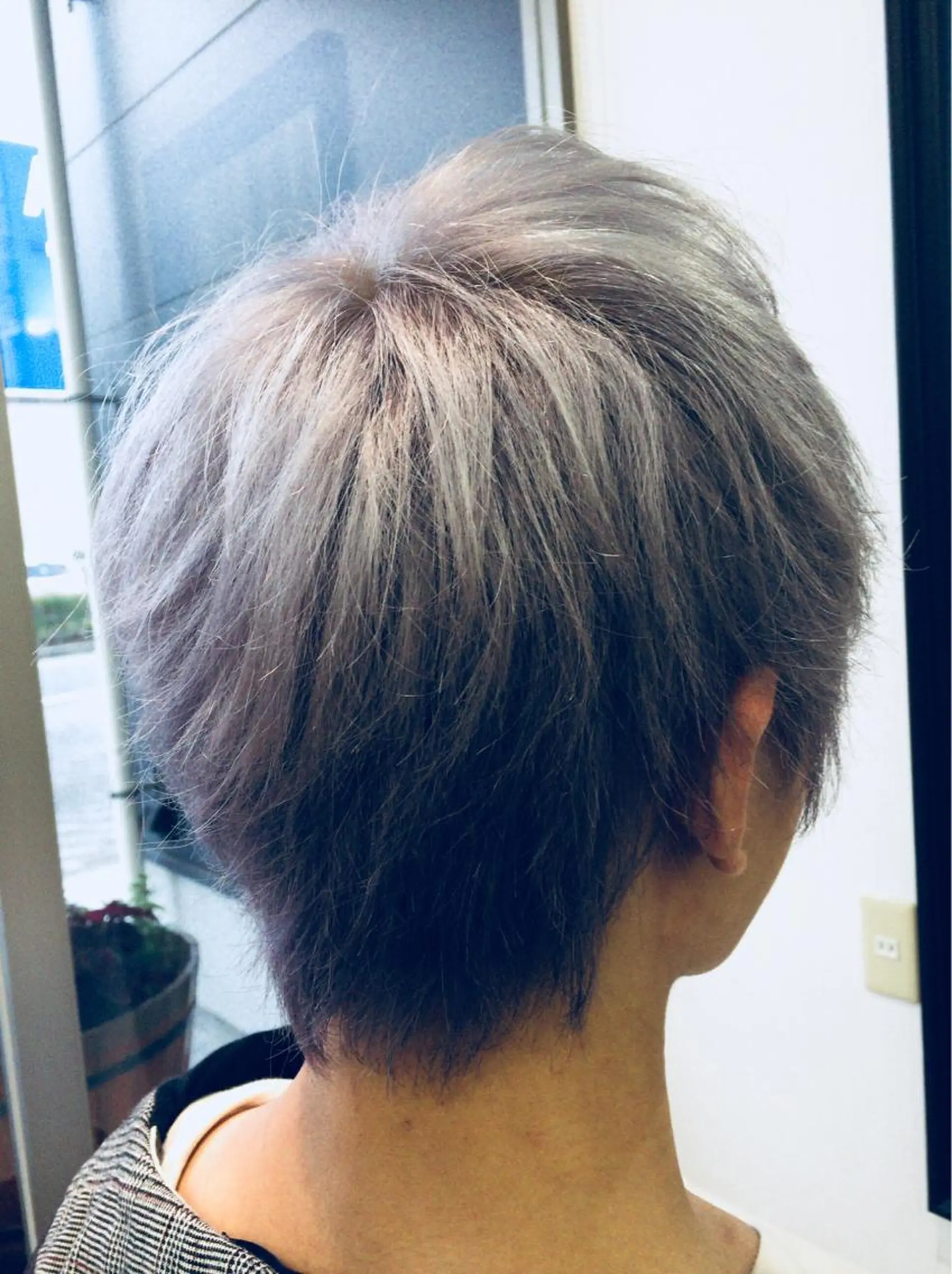 ショート カラー メンズ 阿久津 泰幸のヘアスタイル