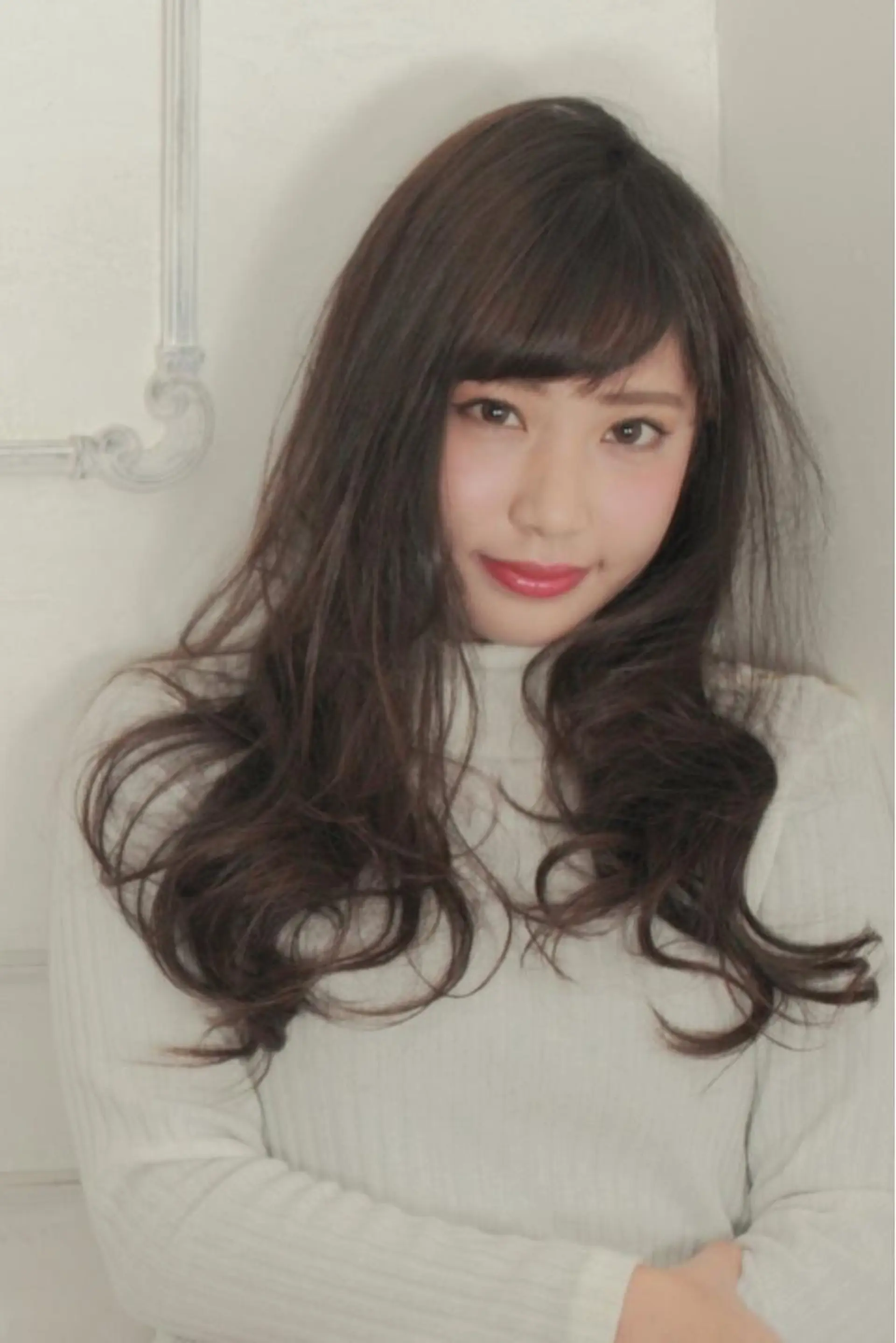 セミロング uti所属・菊池 幹のヘアスタイル