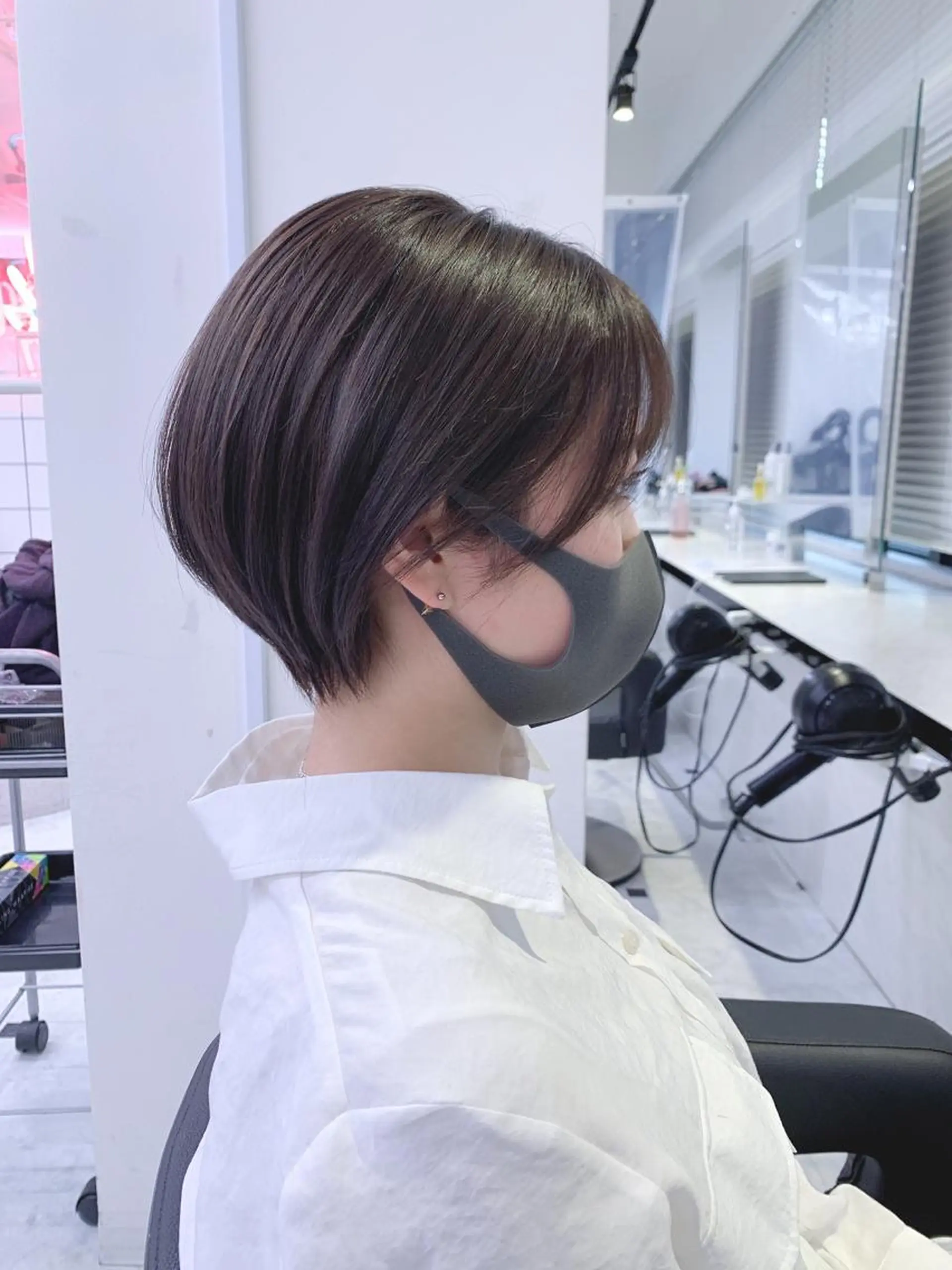 ショート カット ヘアカラー 🇰🇷韓国ヘア特化 ヒロキ🇰🇷のヘアスタイル