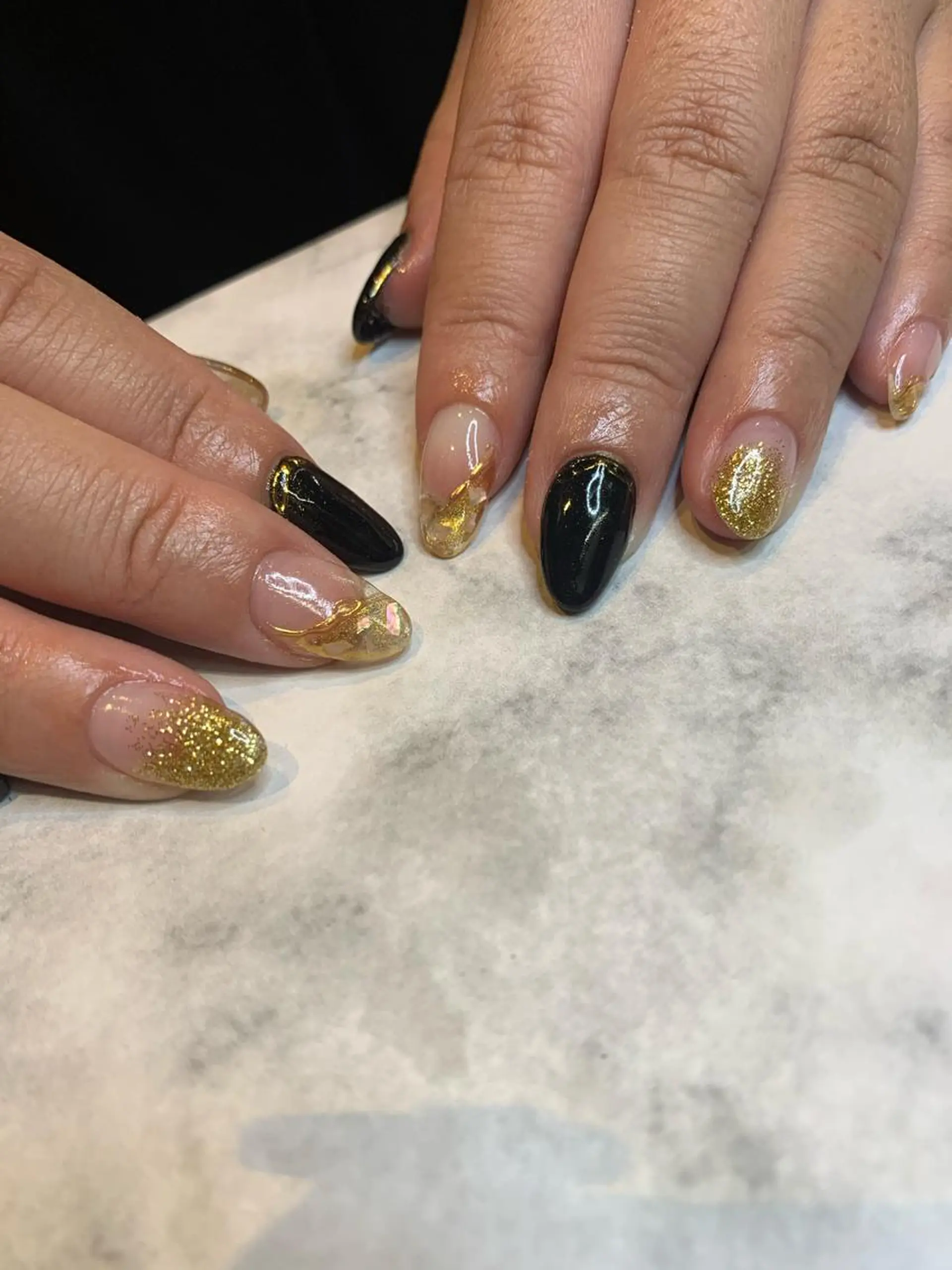 ネイル アートネイル ミラーネイル ハンドネイル Adite nailのネイルデザイン