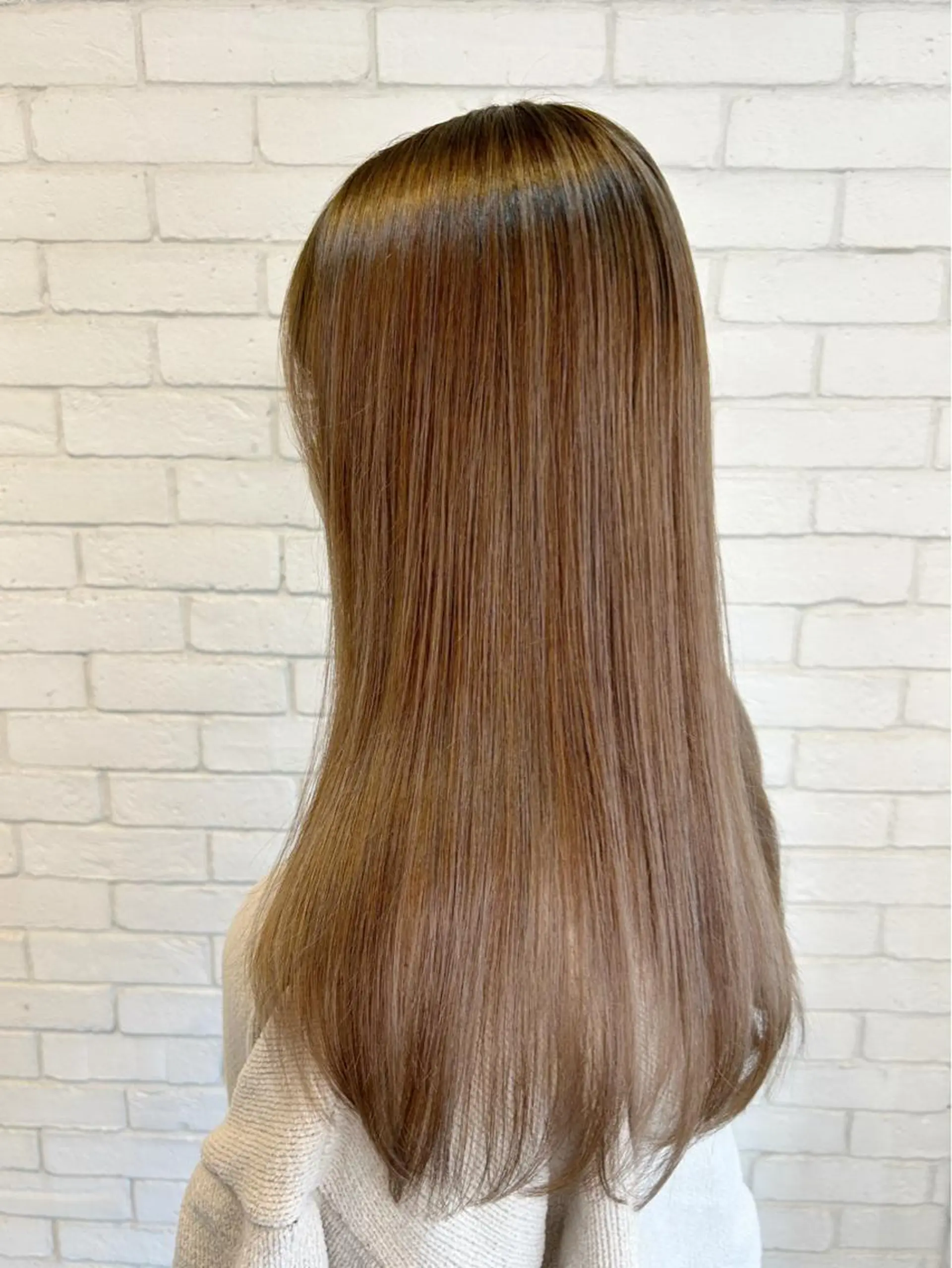 セミロング カラーアンドケアリタ kitamuuuのヘアスタイル