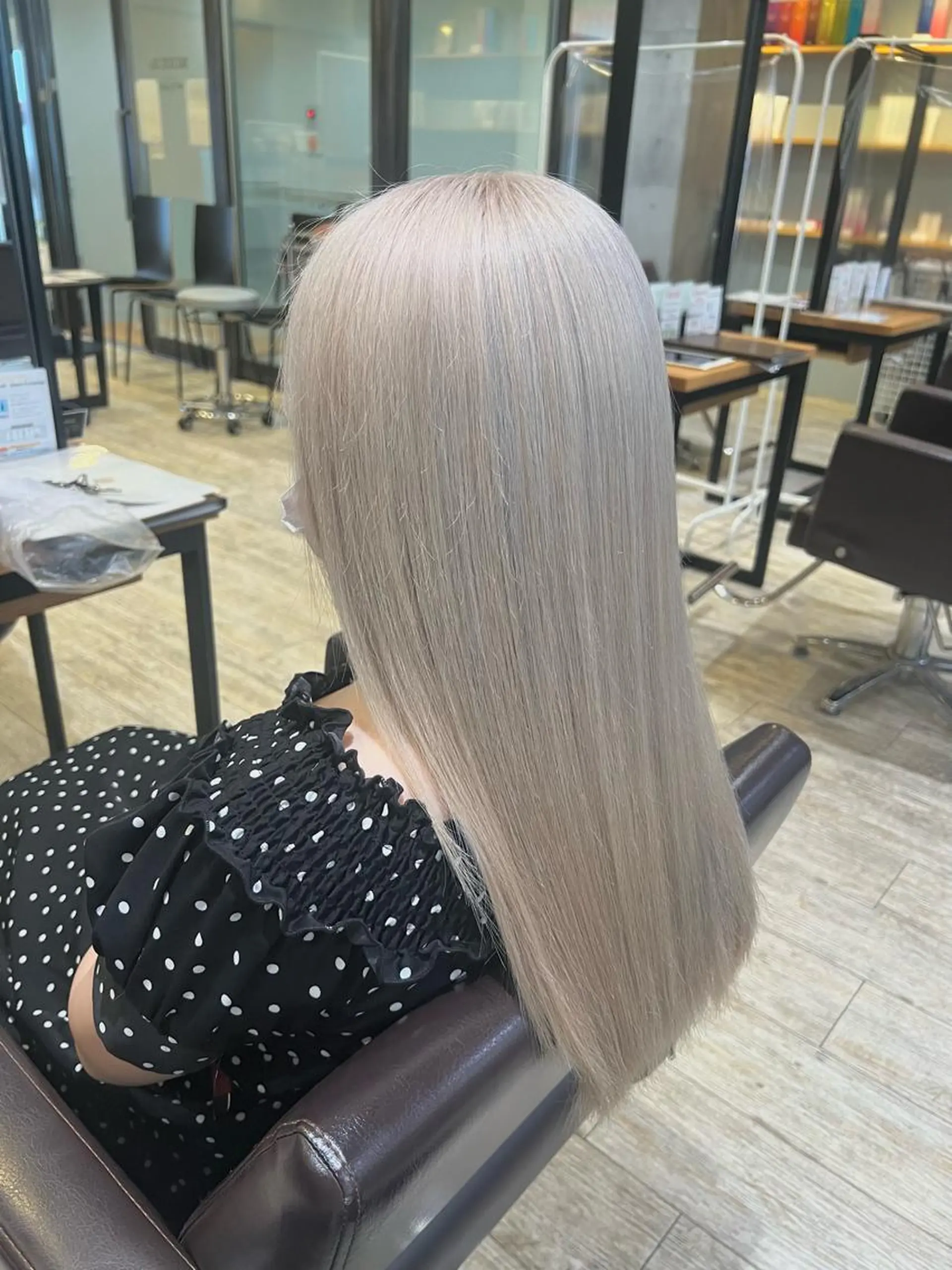ロング カラー パーマ ヘアアレンジ メンズ キッズ ネイル マツエク・マツパ アイブロウ ヘアカラー EnBlesS西宮 マンツーマン神道有基のヘアスタイル