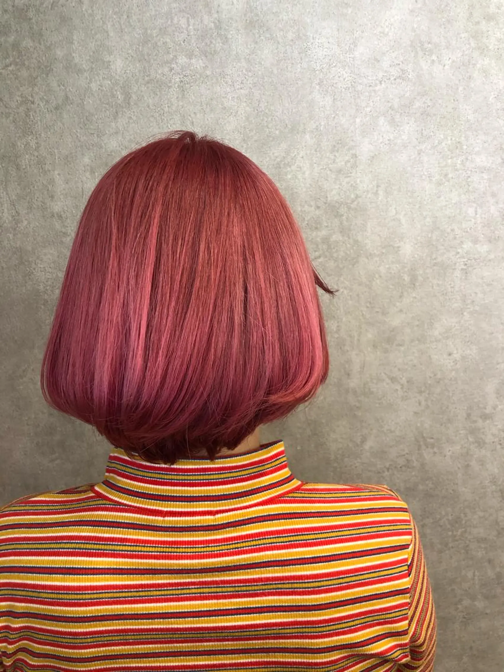 ショート カラー ヘアアレンジ ピンクカラー ヘッドスパ 山本 琴乃🦭のヘアスタイル