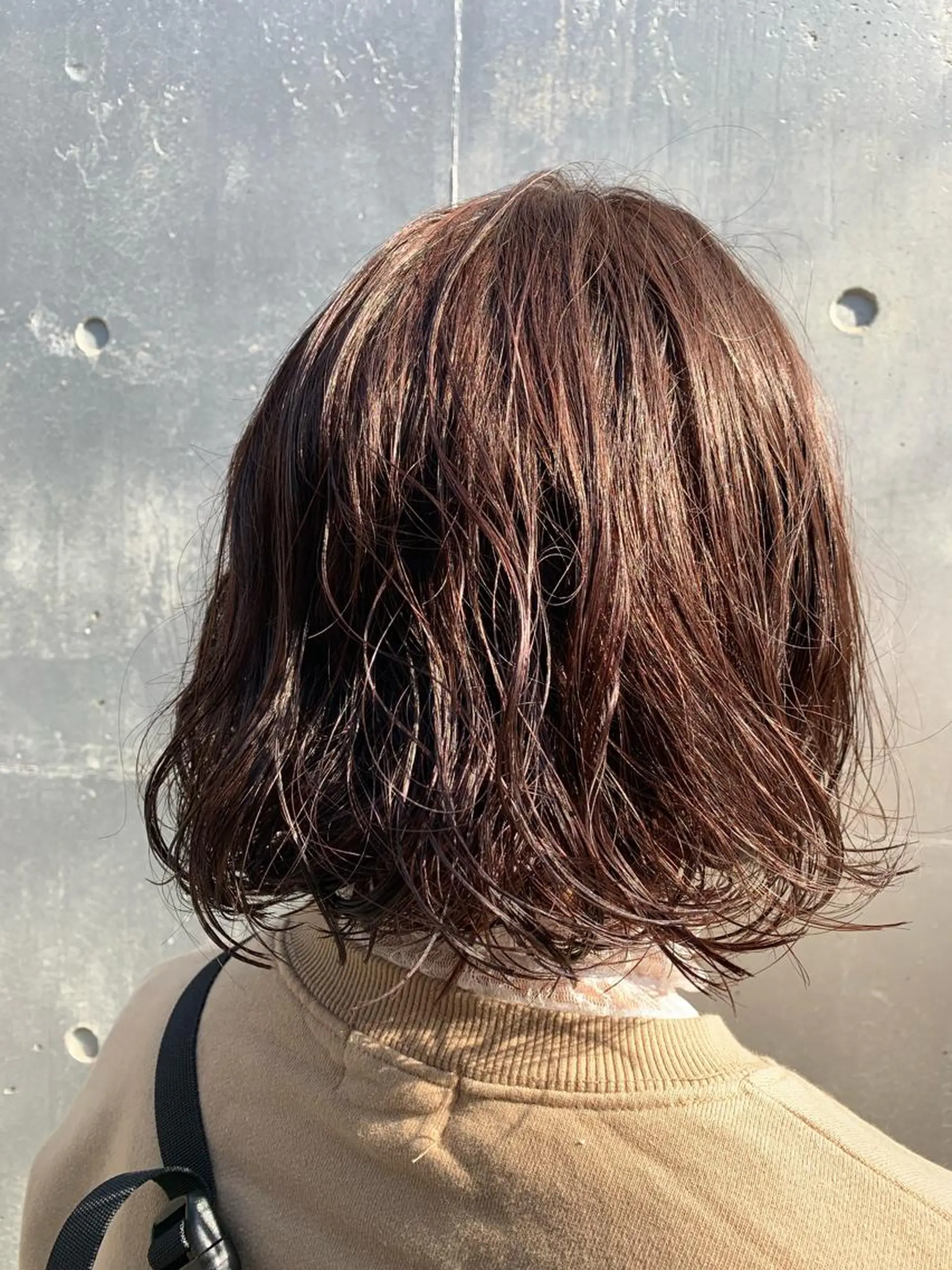 ショート カラー パーマ ヘアアレンジ ミニボブ/ブリーチ 🌈MISATOのヘアスタイル