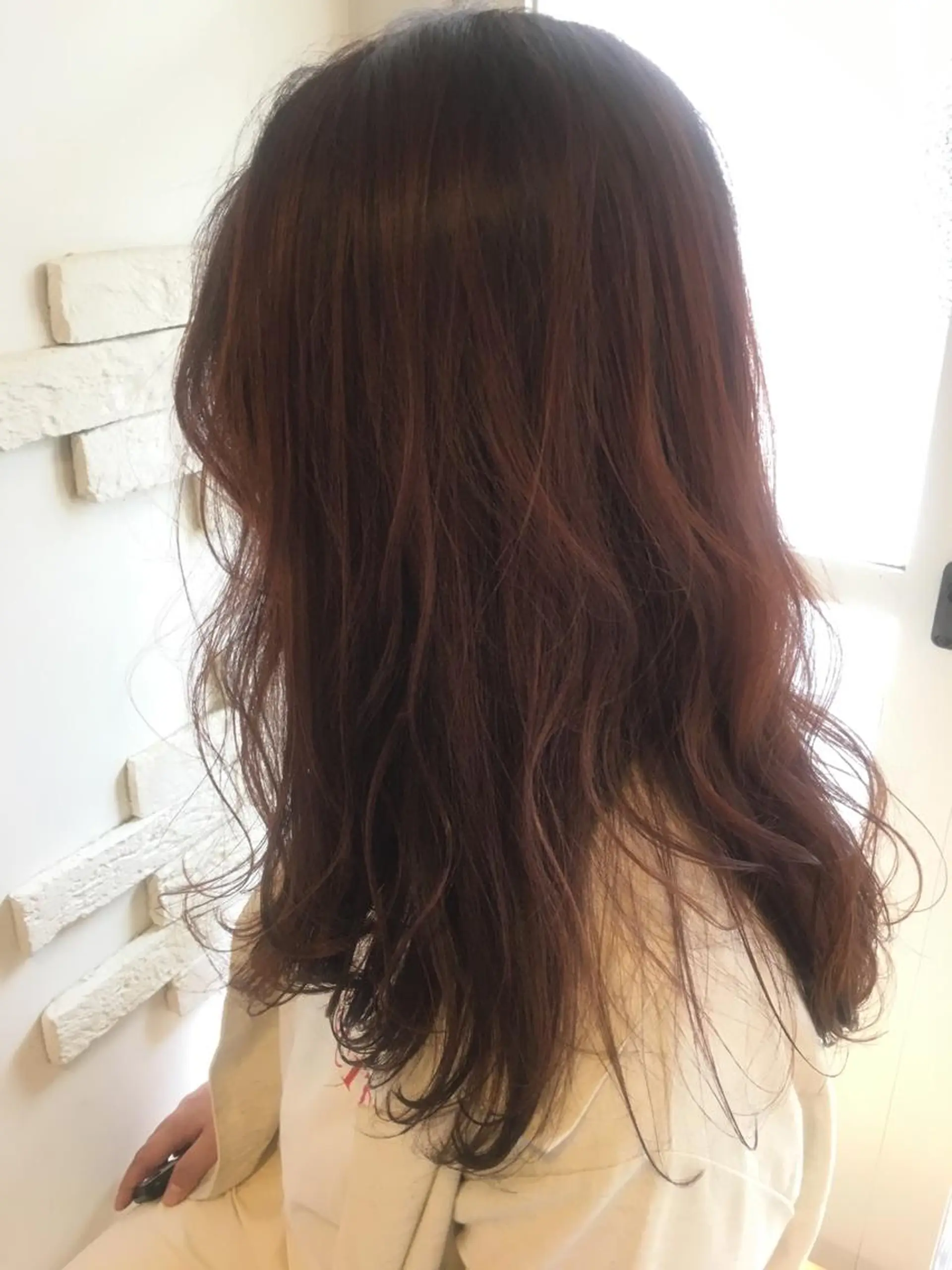 ロング カラー honey & miel所属・清水 早織のヘアスタイル