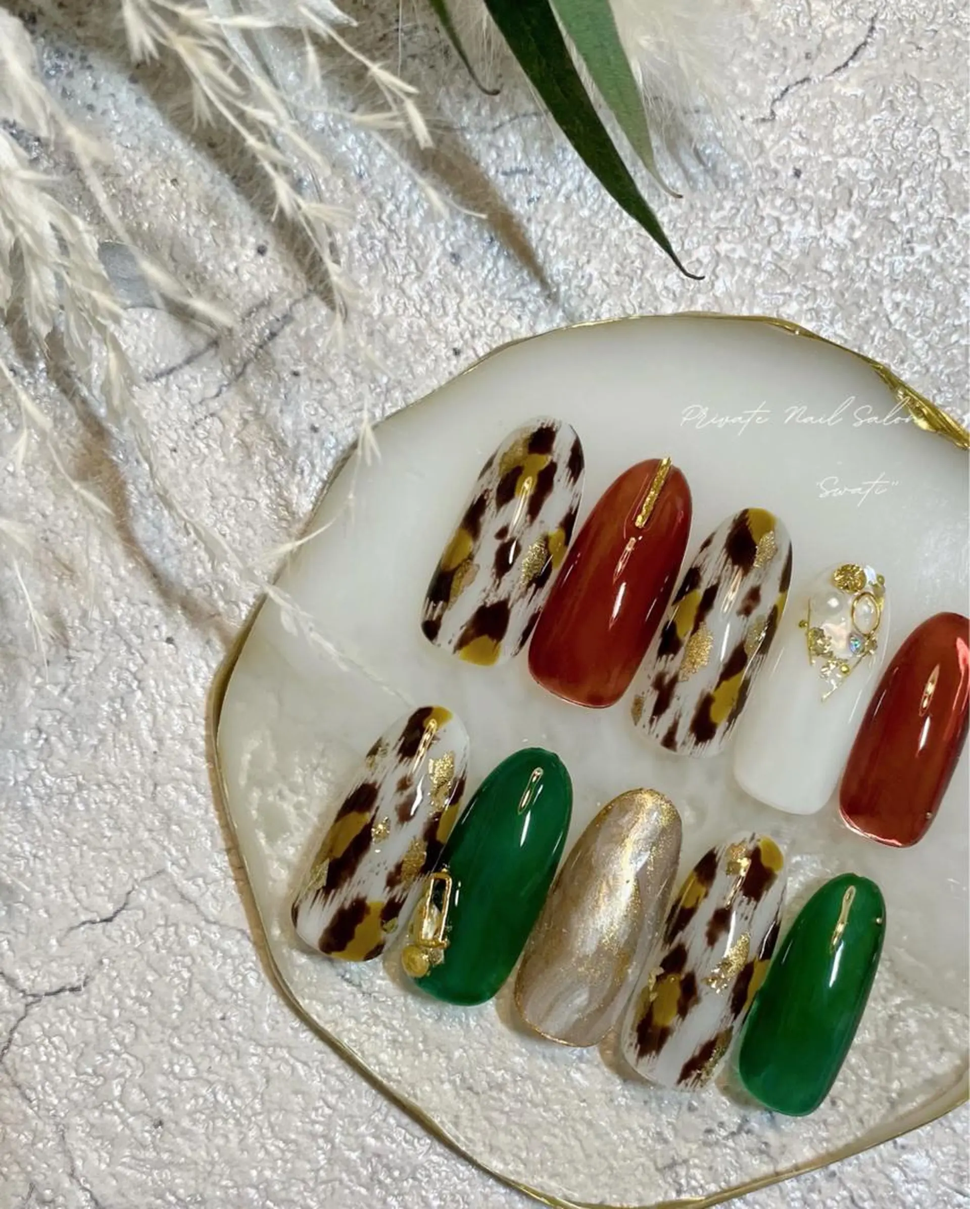 ネイル アニマル柄 yuko （ネイリスト）のネイルデザイン