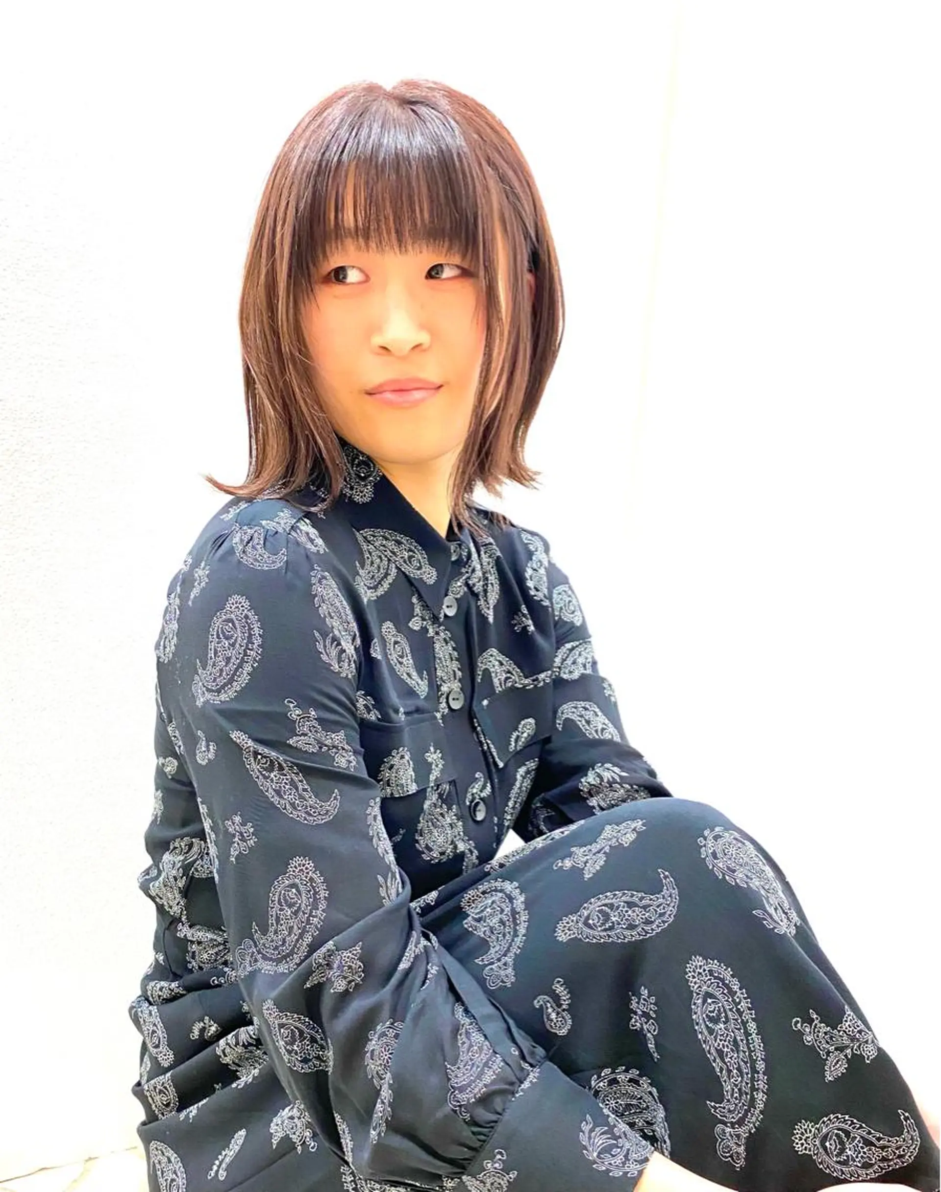 ミディアム OJIMA YUKAのヘアスタイル