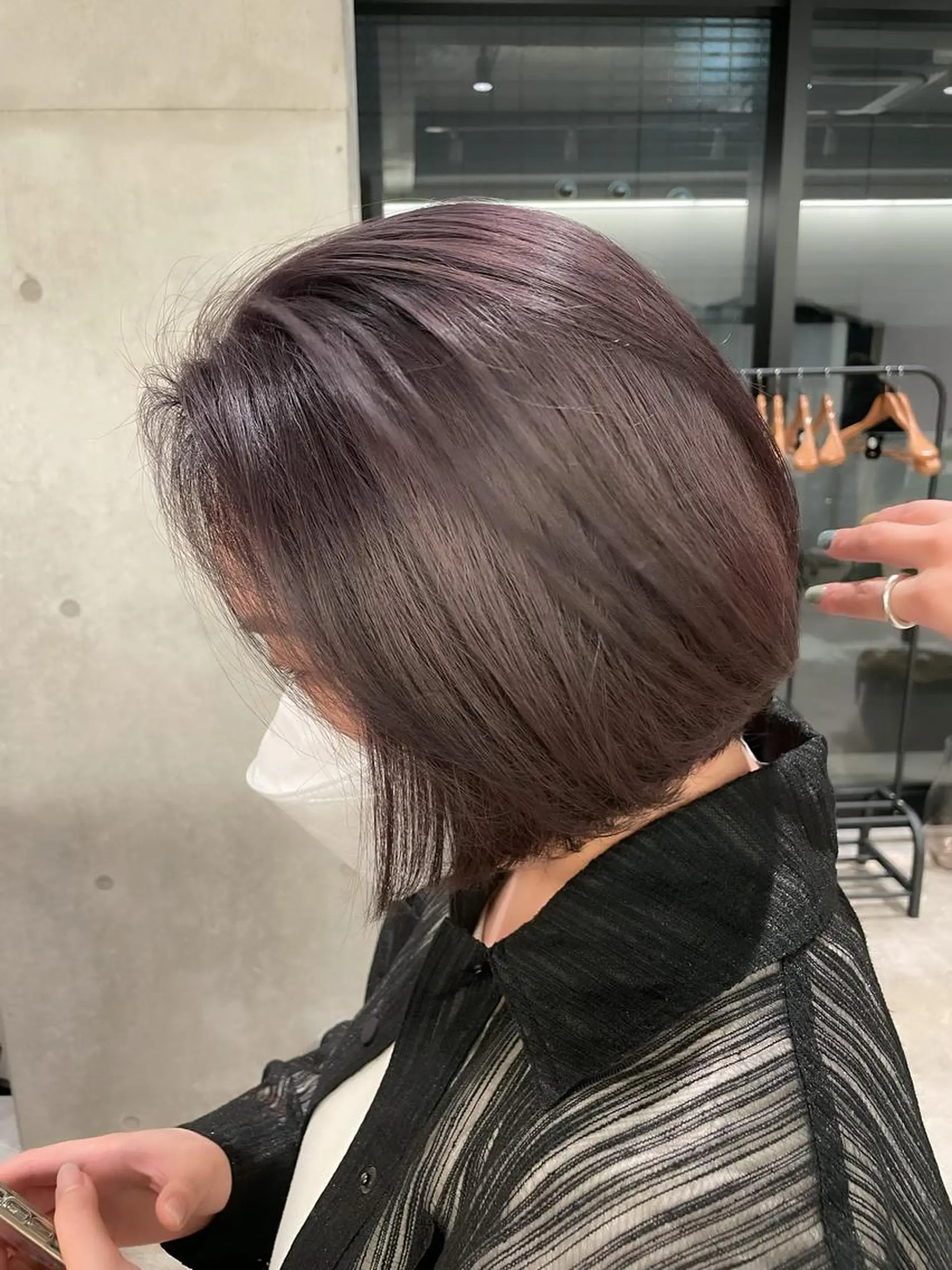 ショート カラー ヘアアレンジ ミニボブ/ブリーチ 🌈MISATOのヘアスタイル