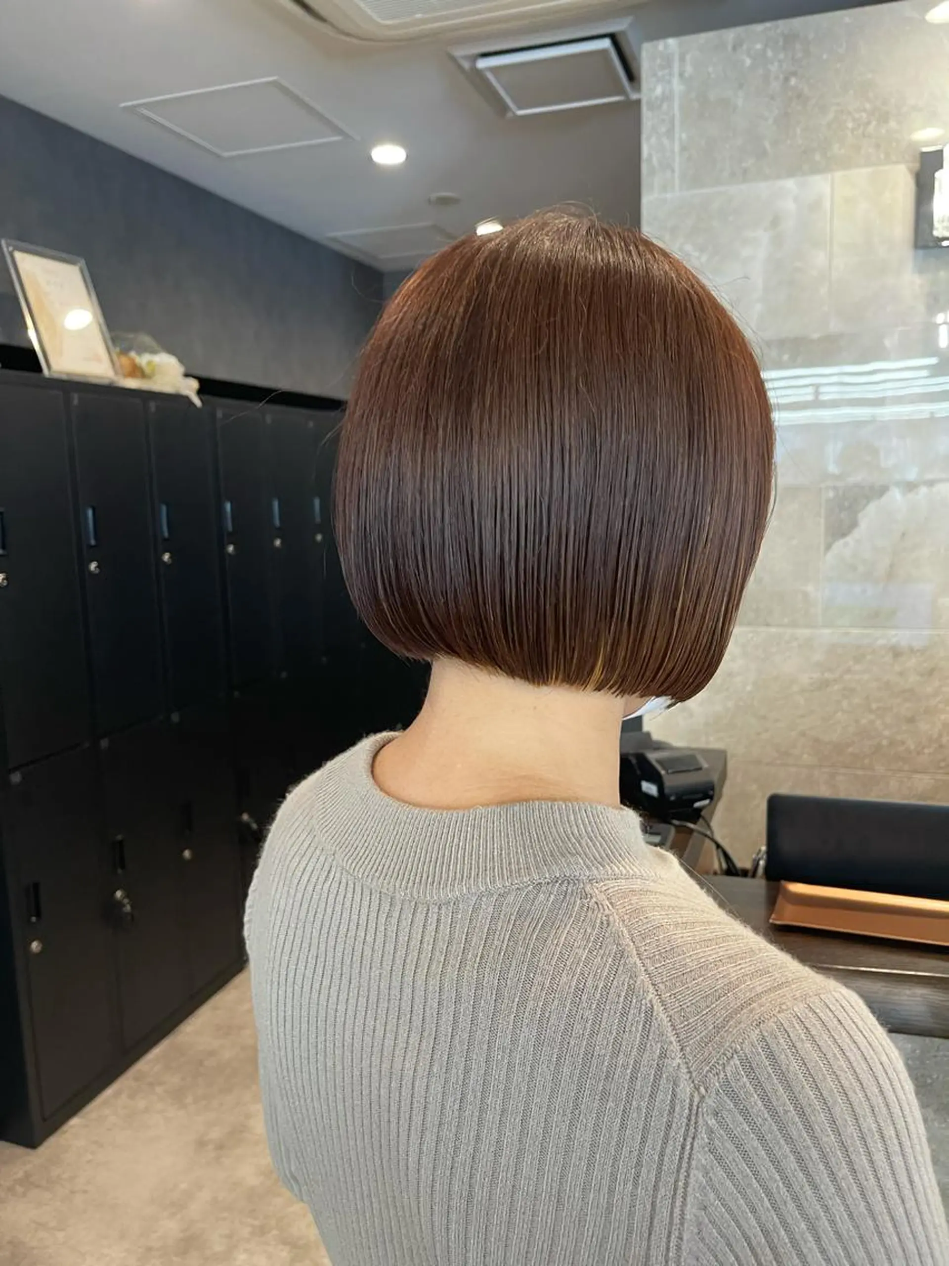 ミディアム 似合わせカットNo 1/横浜美容師のヘアスタイル