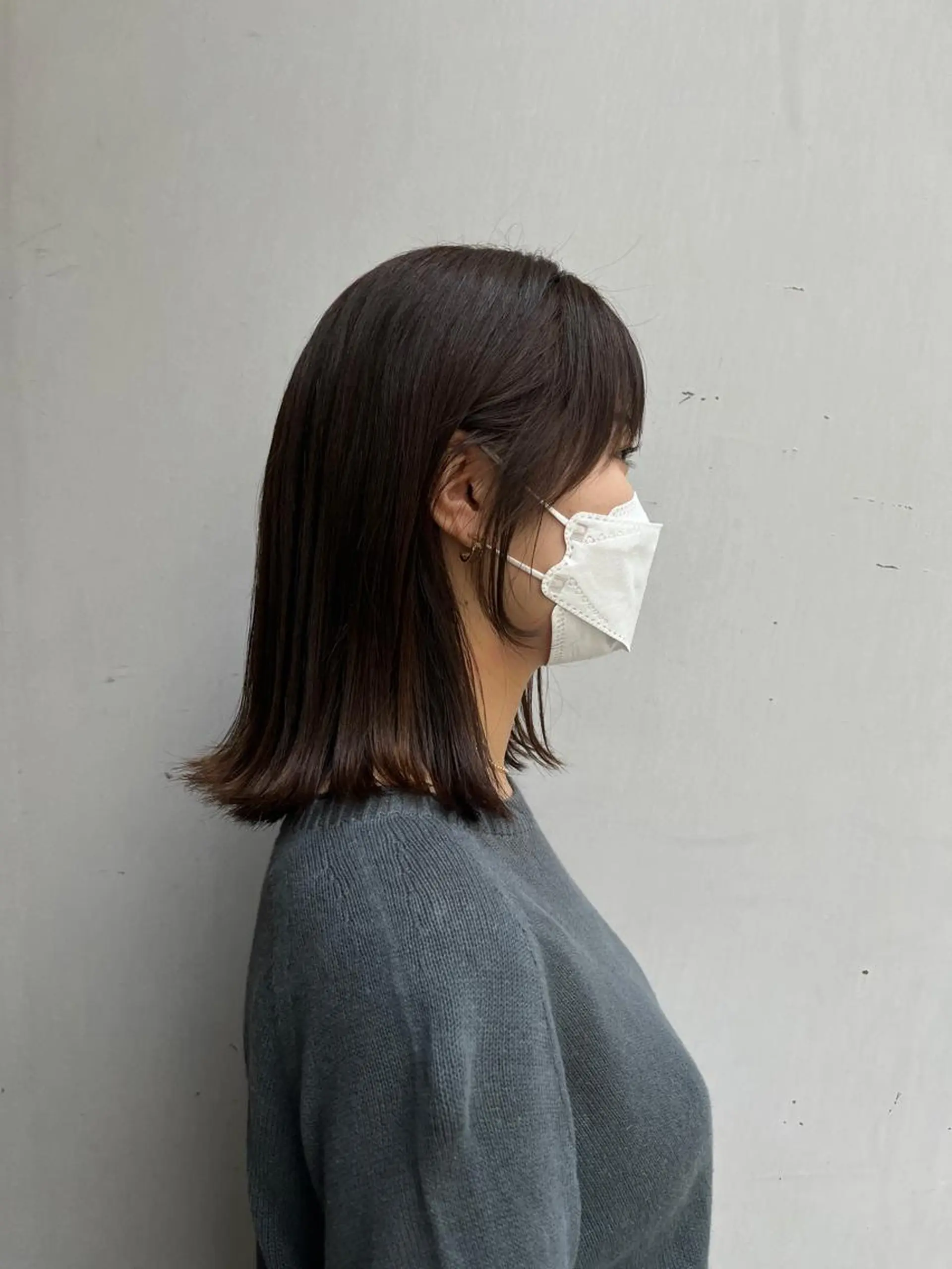 ミディアム 韓国好き🇰🇷 美容師MIKUのヘアスタイル