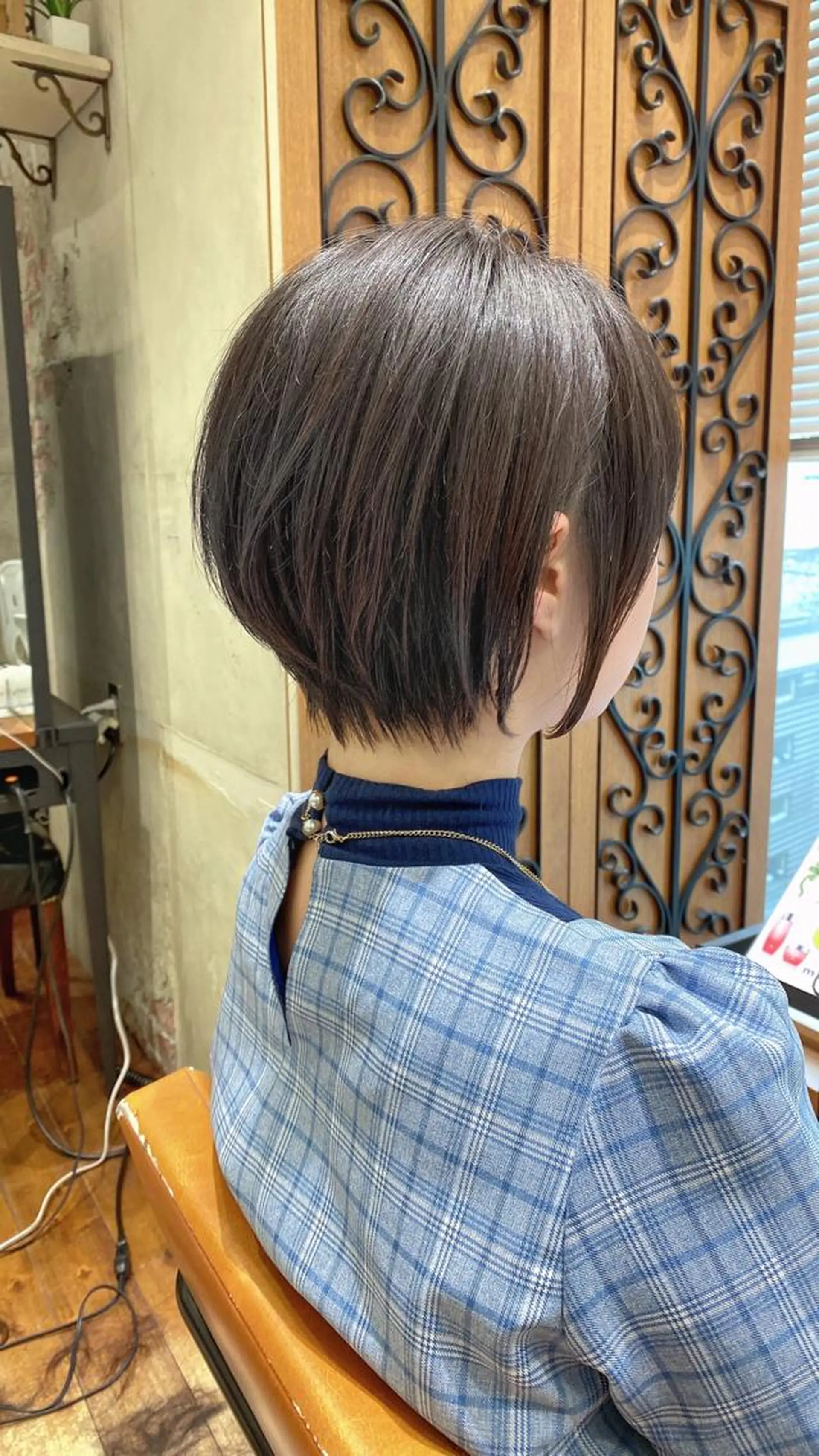 ショート カラー ショートボブ ベージュカラー グレージュ ボブ 似合わせカット カット ヘアカラー トリートメント ショート、ボブの神✨ 峯朋也✂︎✨のヘアスタイル