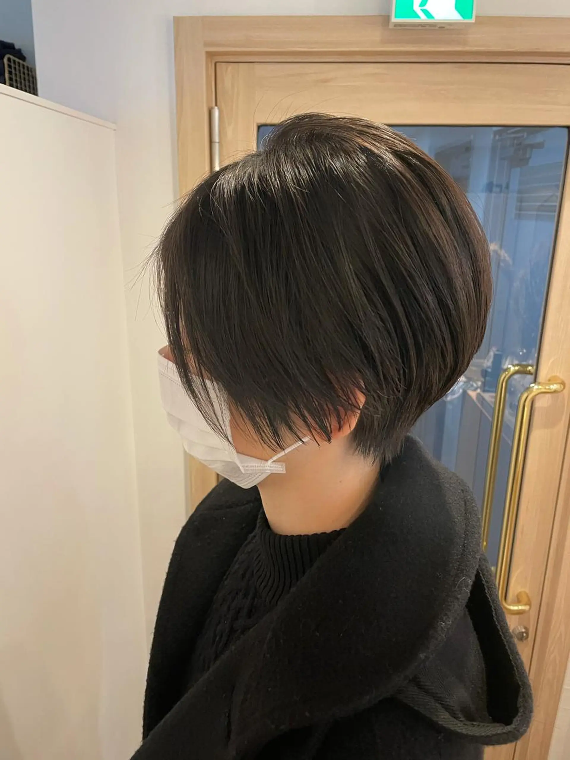 ショート 大迫 江梨のヘアスタイル