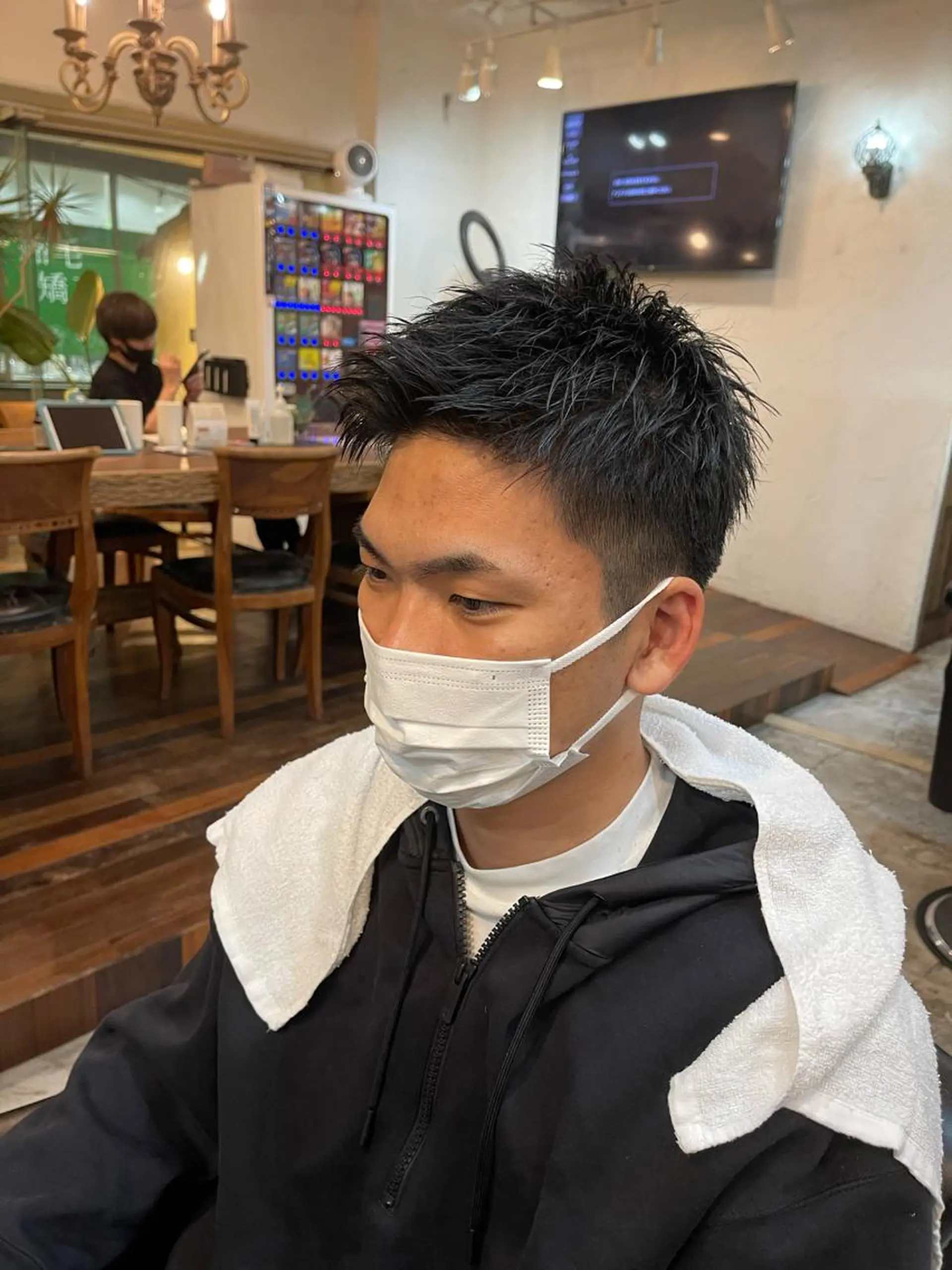 メンズ 韓国ヘア🫧艶カラー 🫧髪質改善/オオヤのヘアスタイル