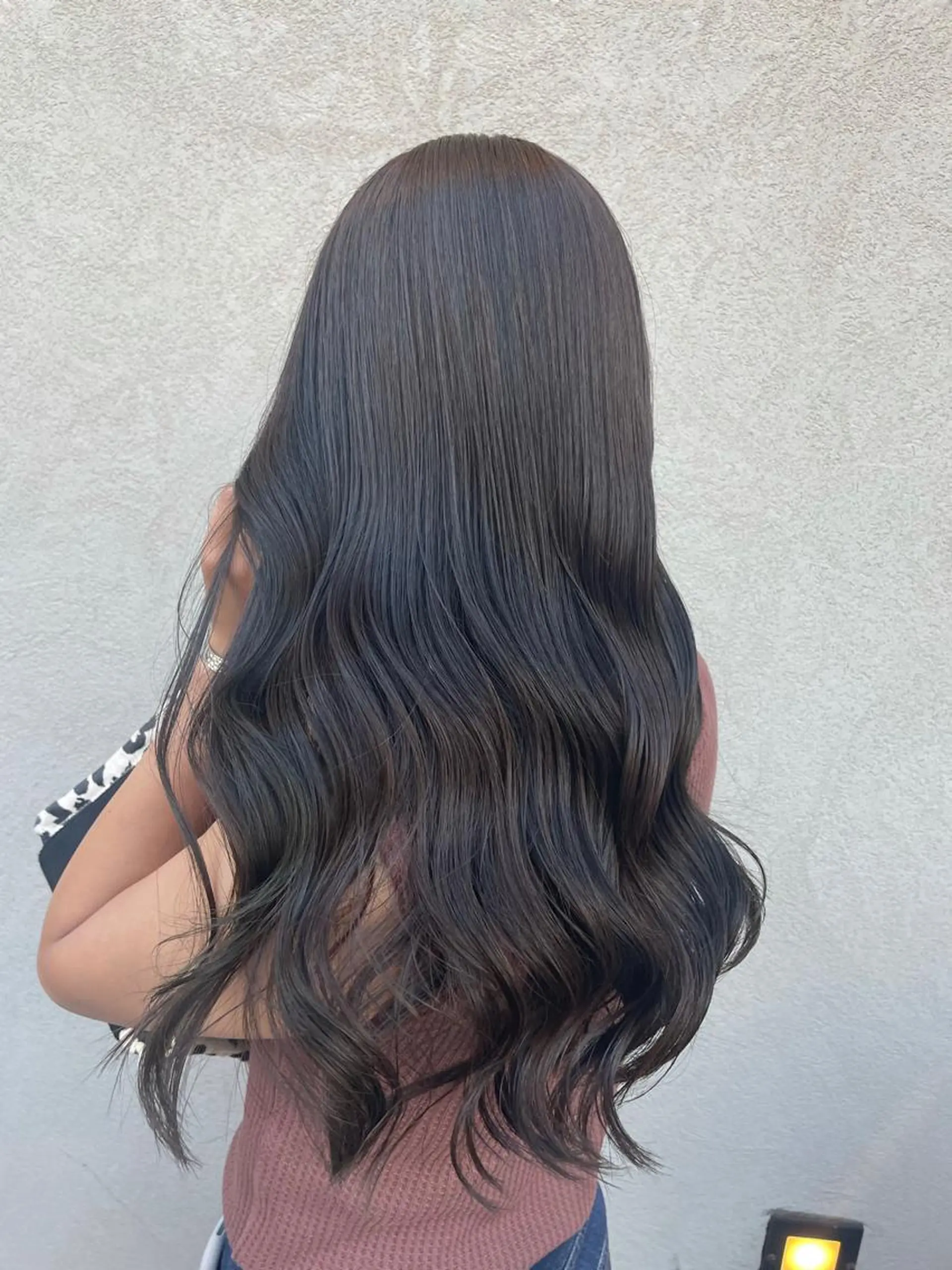 ロング カット ヘアカラー トリートメント 齋藤 樹里のヘアスタイル