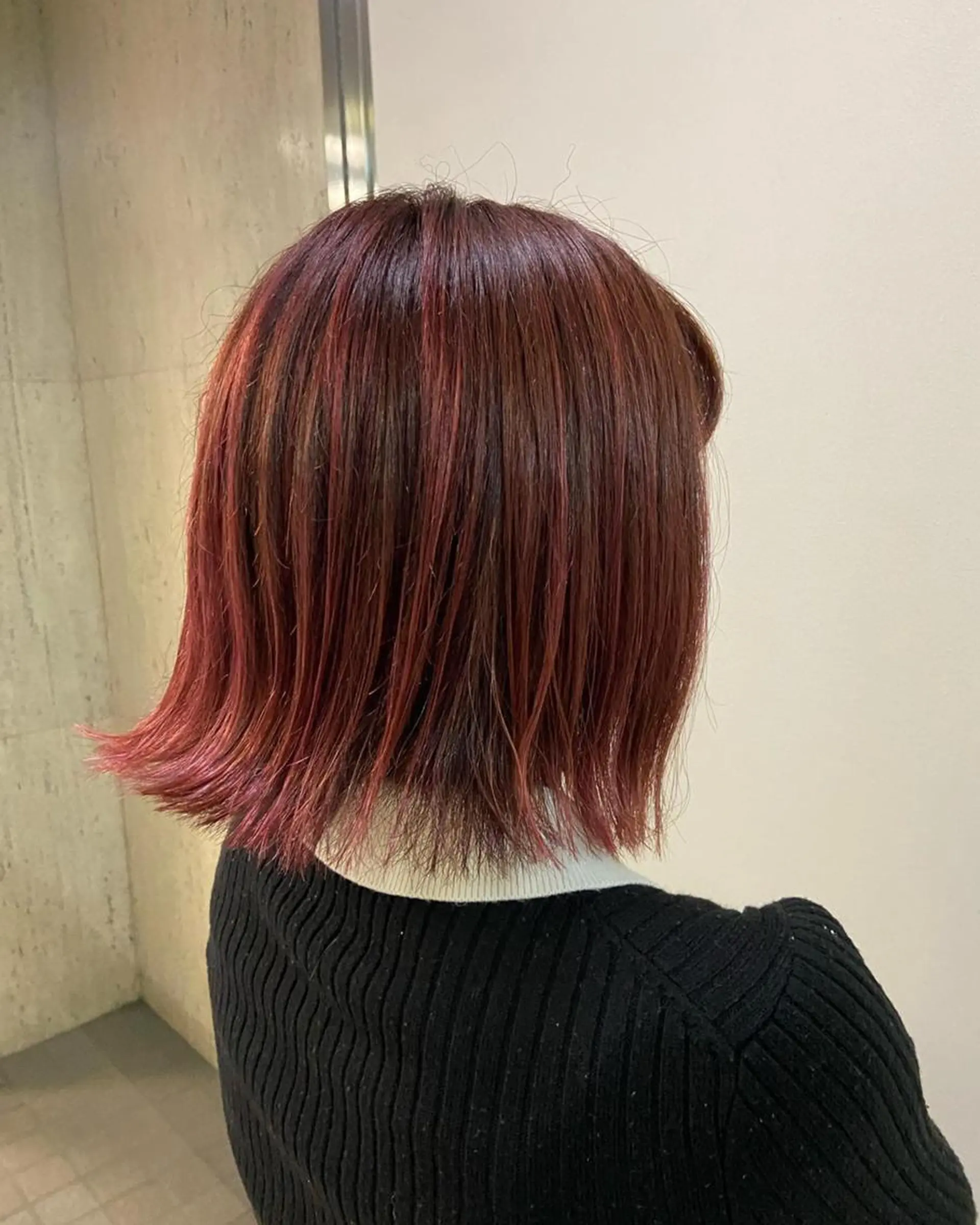 ショート カラー パーマ メンズ メンズハイライト ケアカラー ハイライトカラー エクステ ハイライト 🫧sara荒井店 樹🫧のヘアスタイル