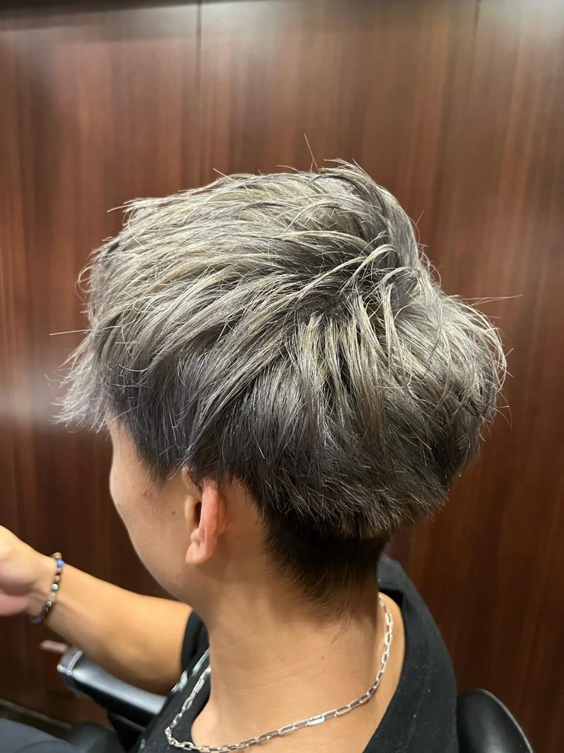 ミディアム メンズ ✨メンズカット 無料‼️✨土尾快斗のヘアスタイル