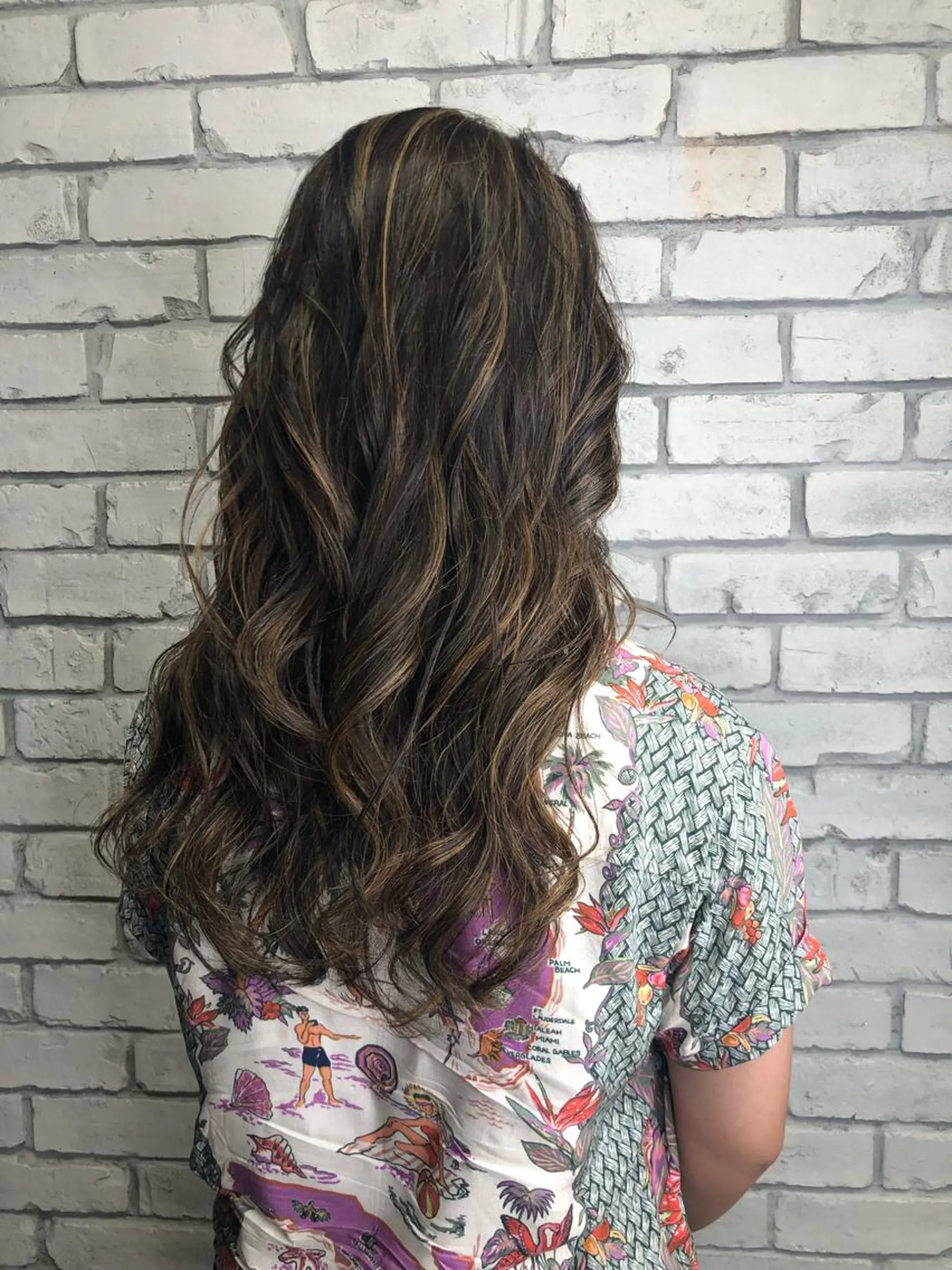 ロング カラー welring hair salonのヘアスタイル