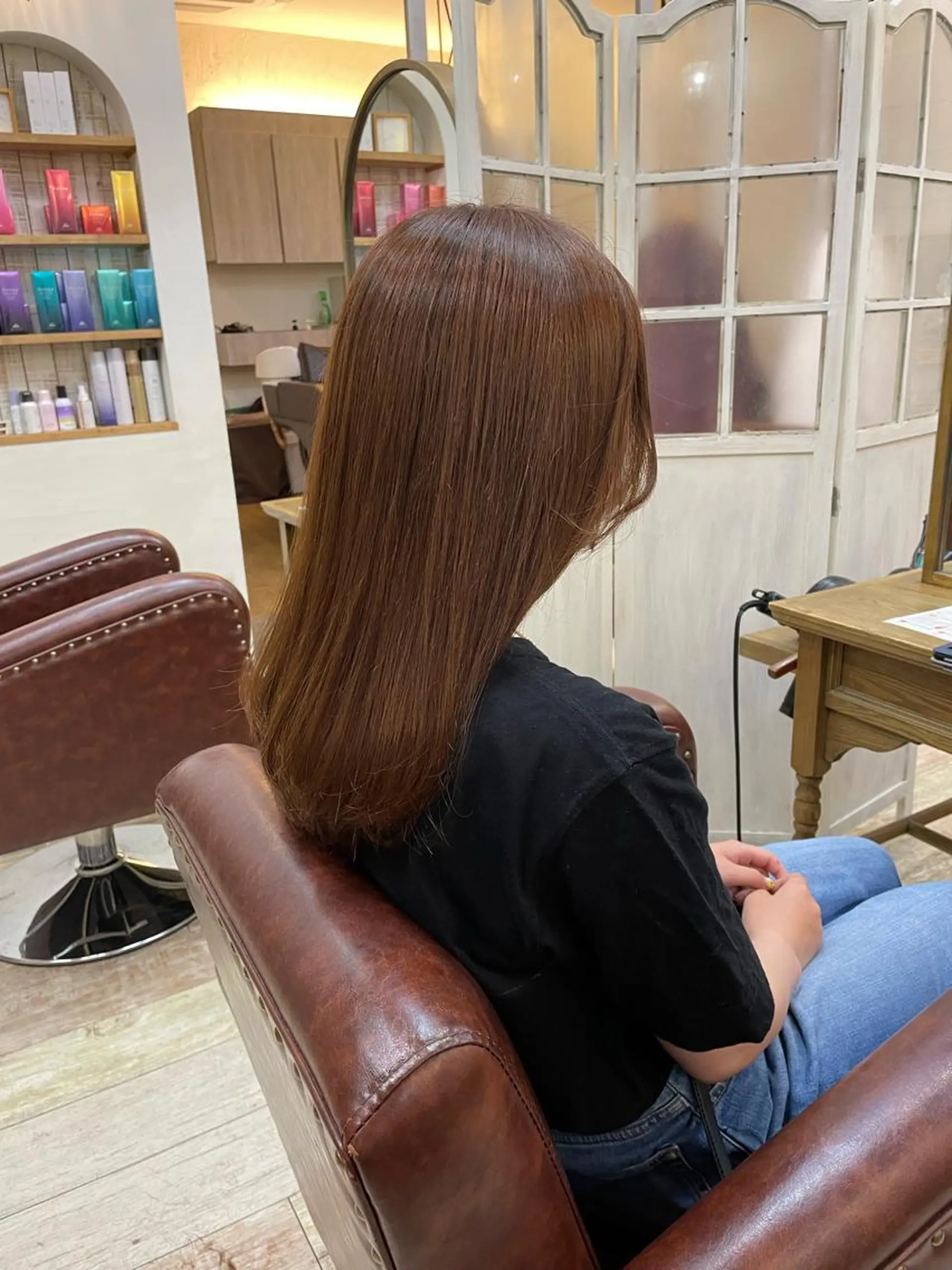 セミロング 大人ガーリー🕊 Lewinはるのヘアスタイル