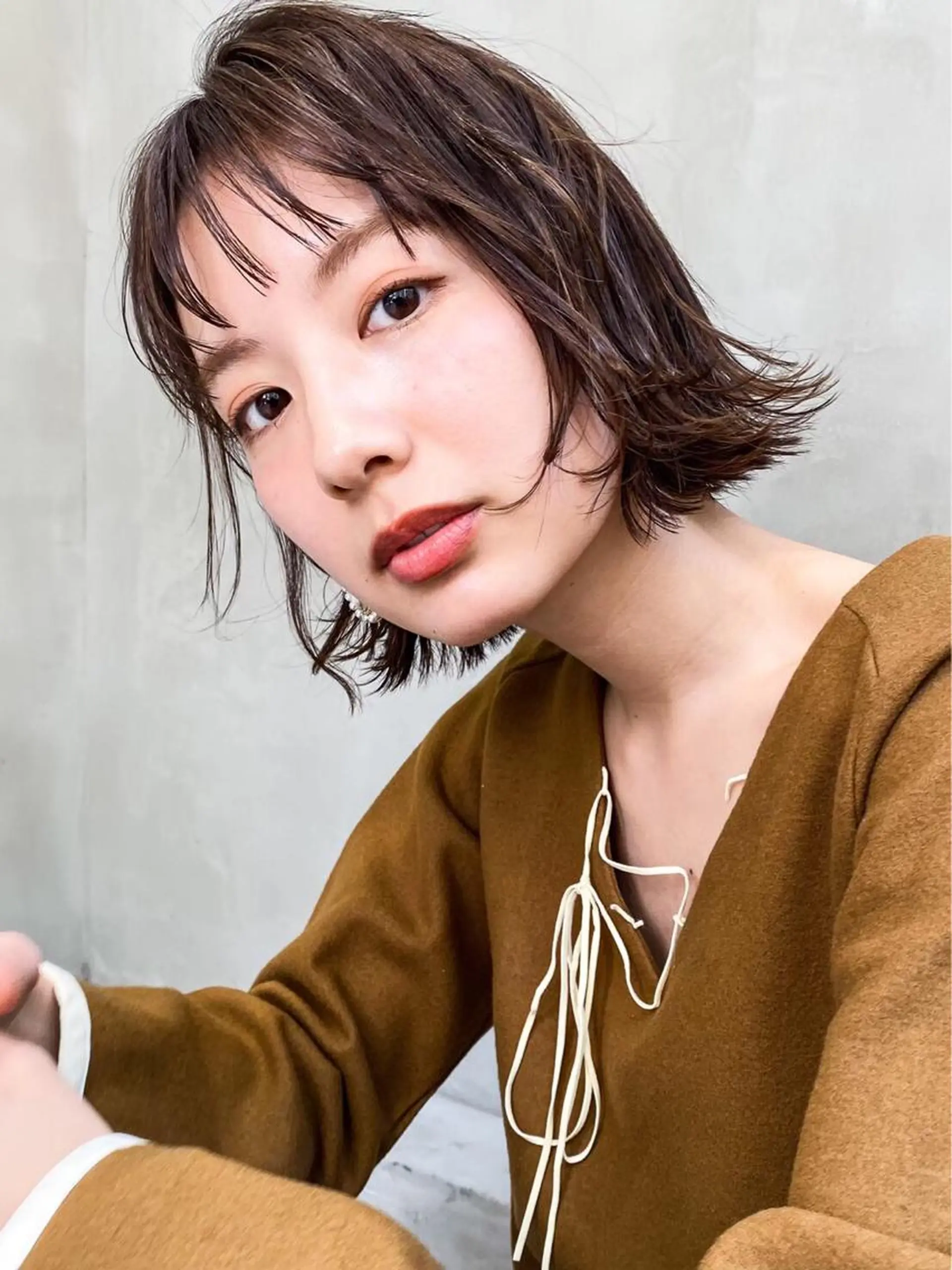 ミディアム ショート/ボブ /パーマ🌿柏原良亮のヘアスタイル