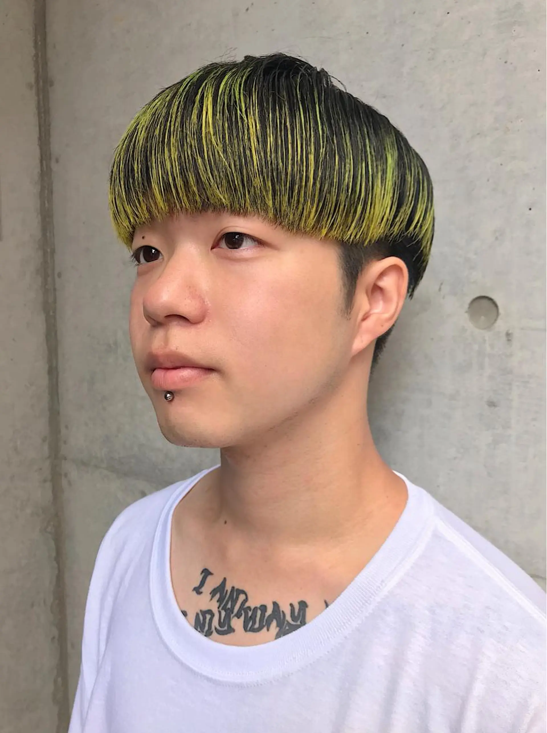 ショート カラー メンズ 山下 亮輔のヘアスタイル