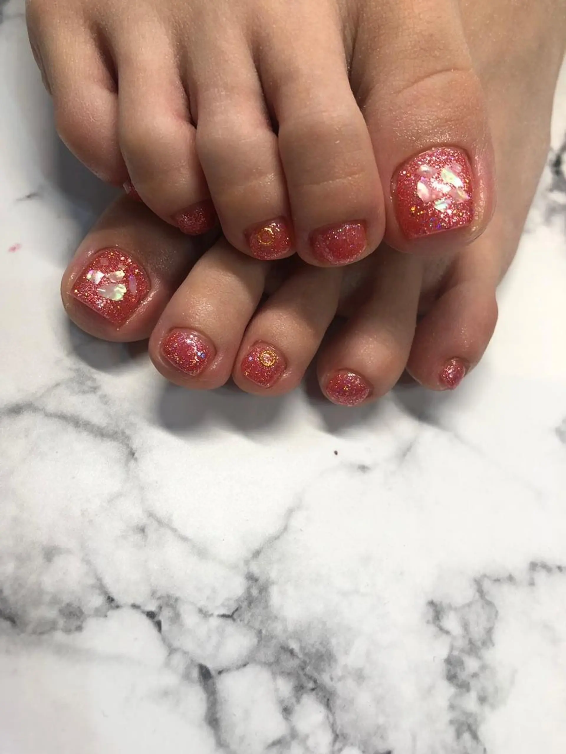 ネイル フットネイル Nailist Honamiのネイルデザイン