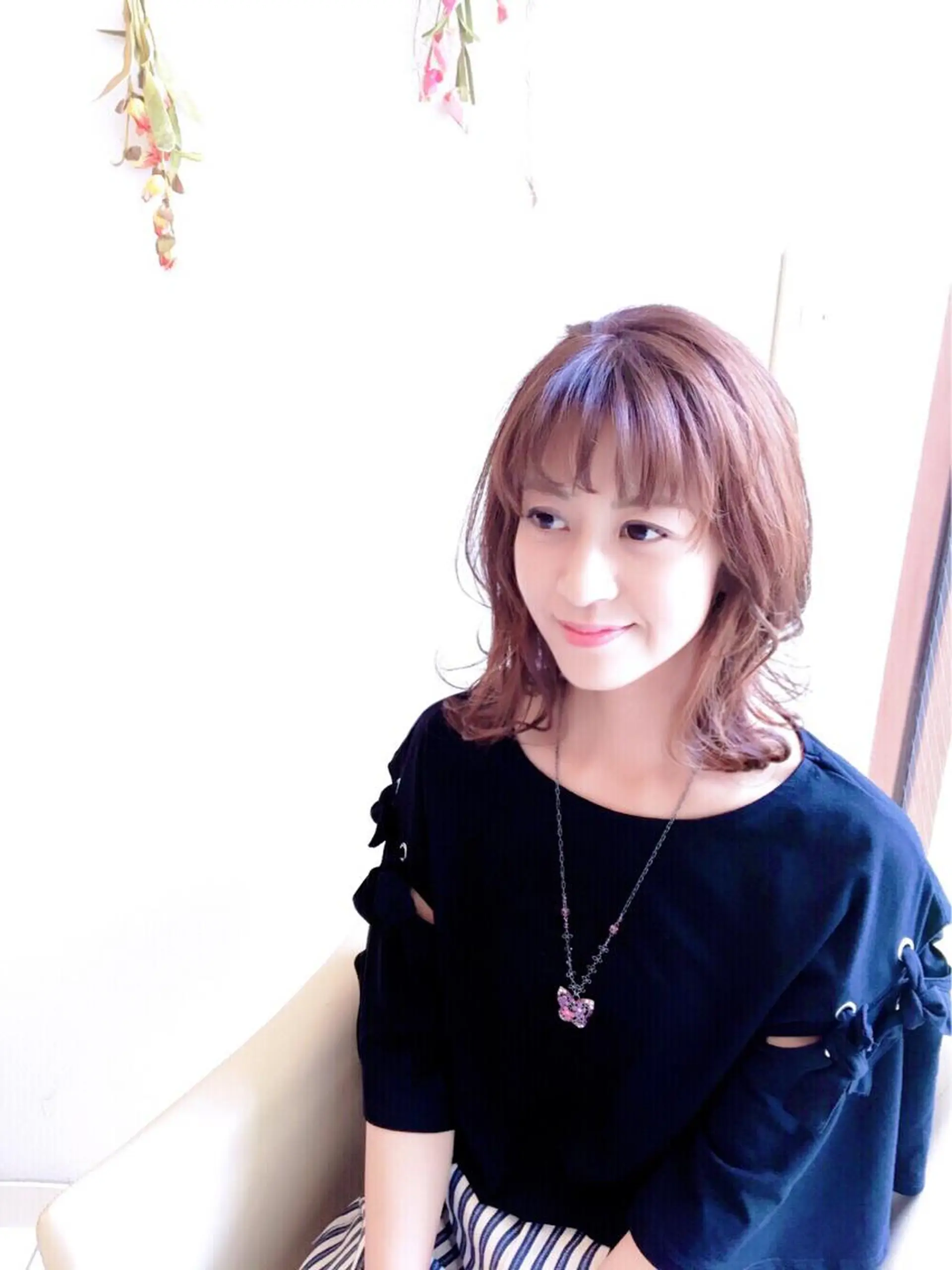 ミディアム カラー パーマ mai /Lita中央橋のヘアスタイル