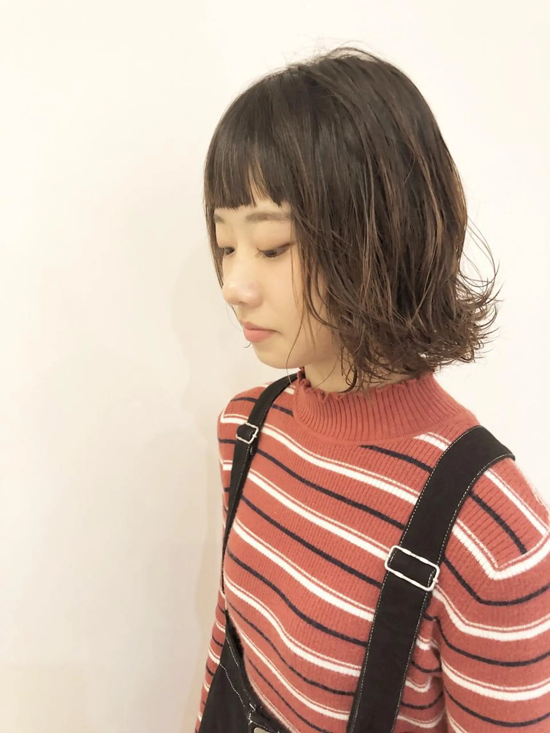 ショート パーマ ボブ シールエクステ×美髪 改善/ヨシモトカンジのヘアスタイル