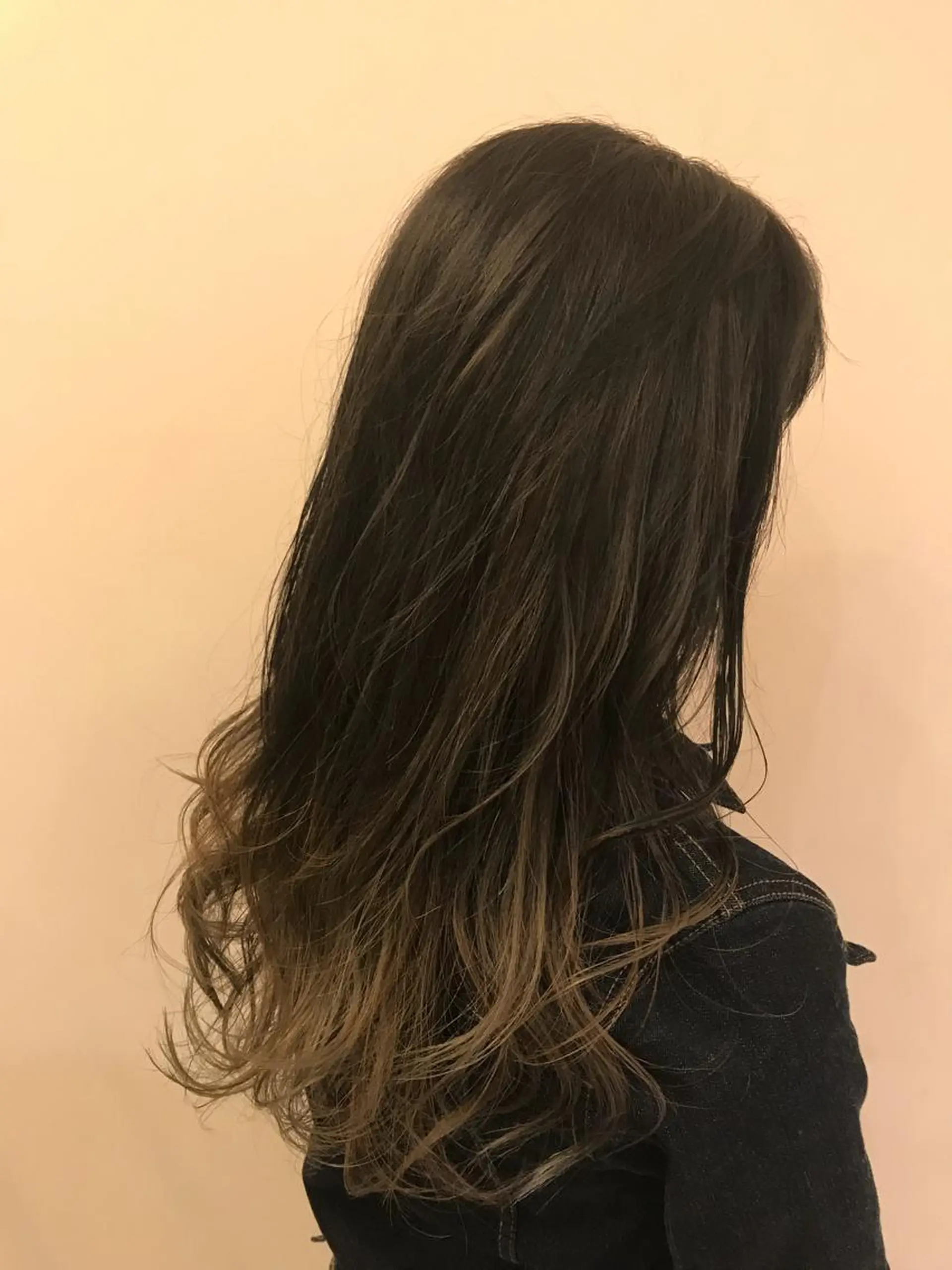 ロング カラー シールエクステ⭐️ オオミタクヤのヘアスタイル