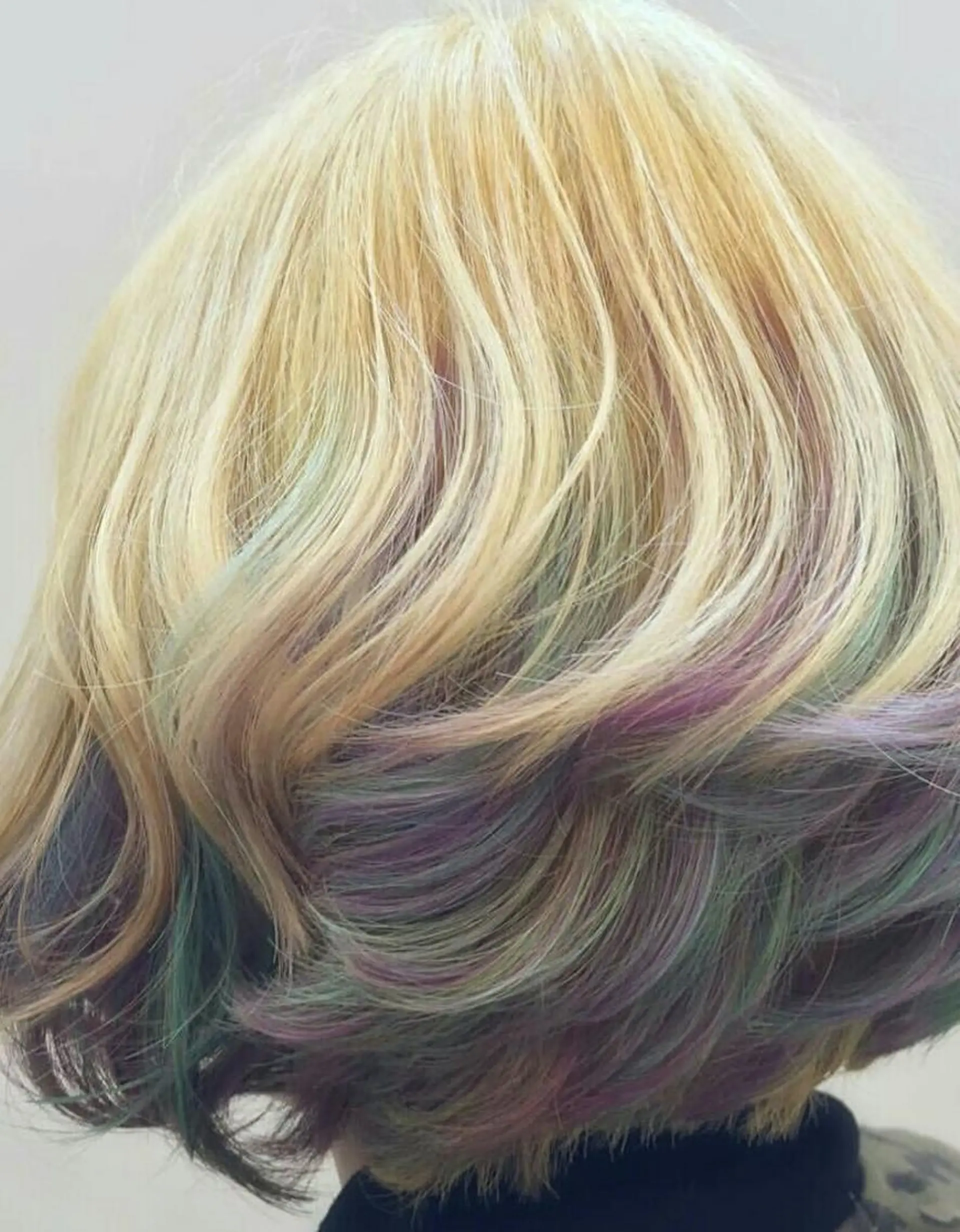 ミディアム カラー ピンクカラー パープルカラー 畑中秀平💛艶髪💜 Babylon 代表のヘアスタイル