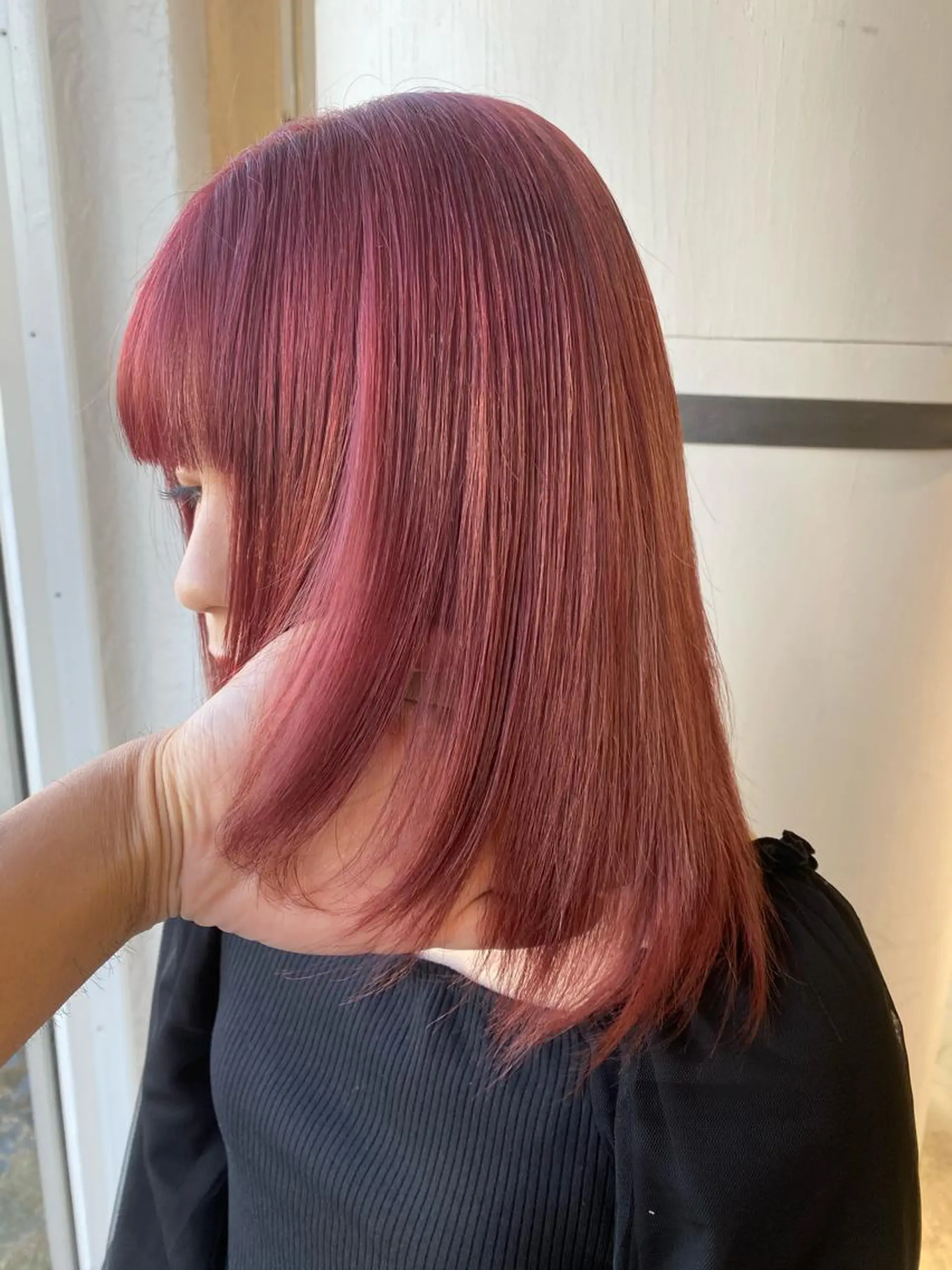 ミディアム カラー welring hair salonのヘアスタイル