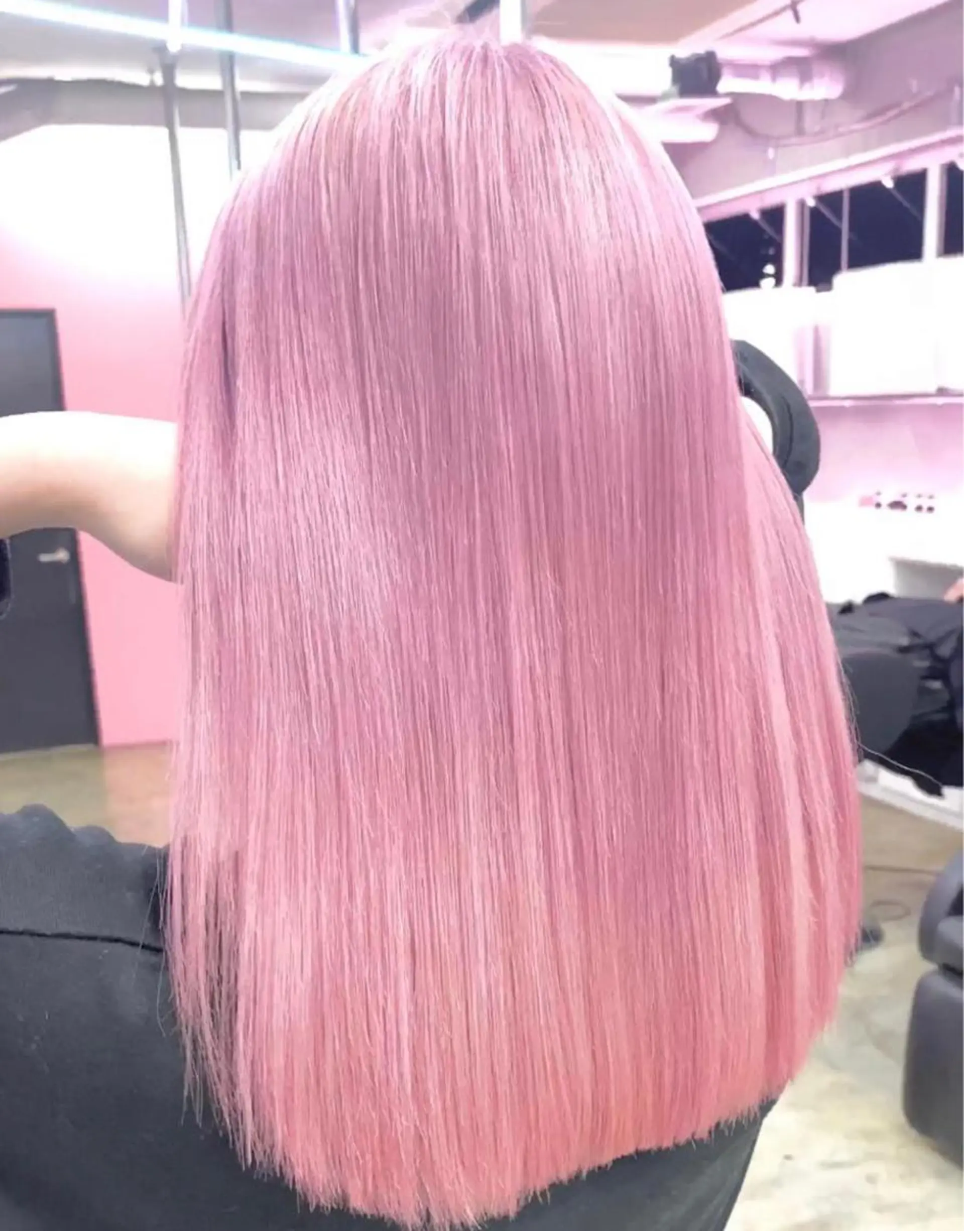 ロング カラー ヘアアレンジ 🧸ハイトーン🧸 ゆっきー🧸のヘアスタイル