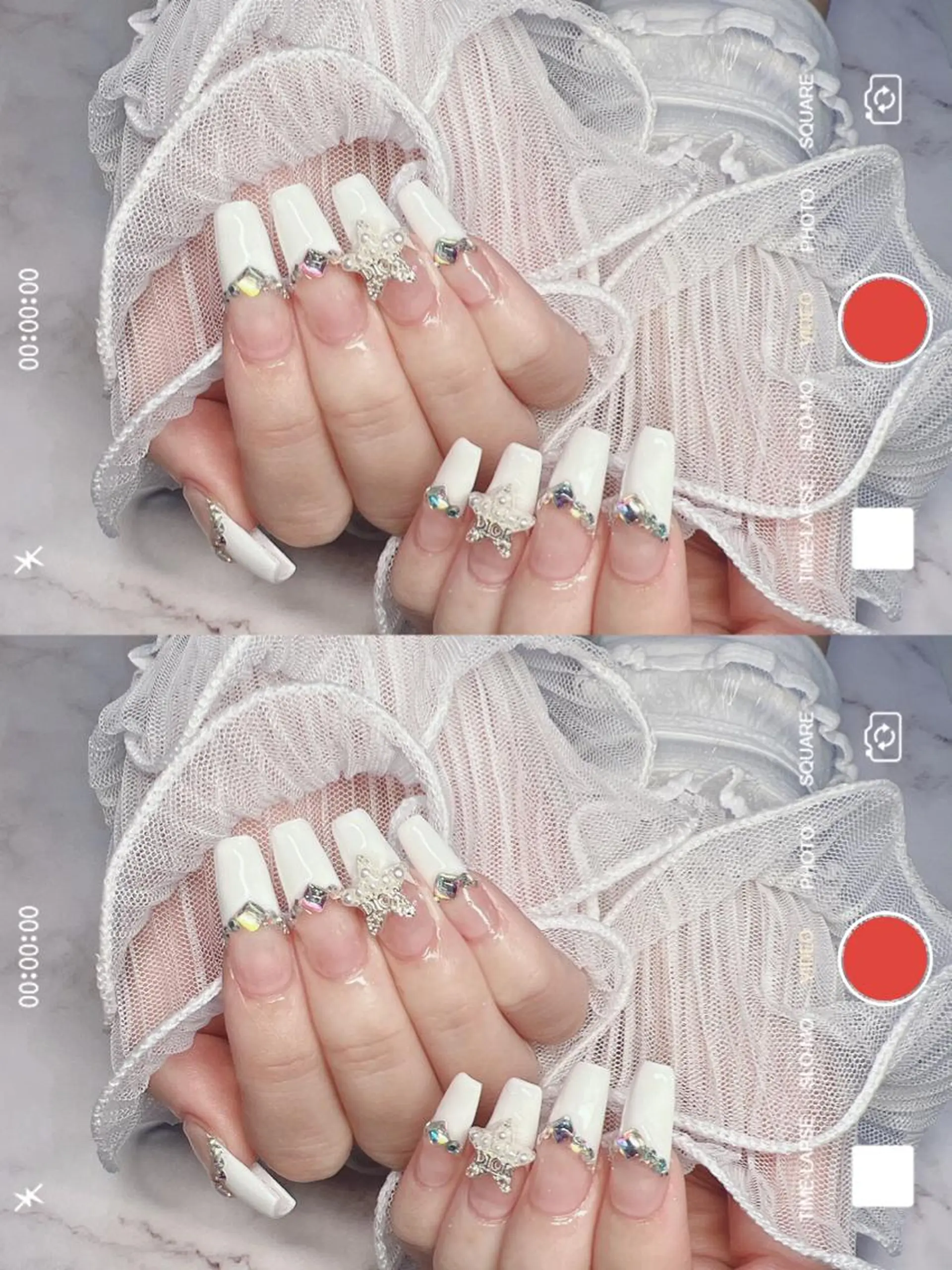 ネイル フレンチネイル ジェルネイル 韓国ネイル 持ち込み パラジェル ハンドネイル ハンドケア ちゅるんネイル🪄 耳ツボジュエリー🔗のネイルデザイン