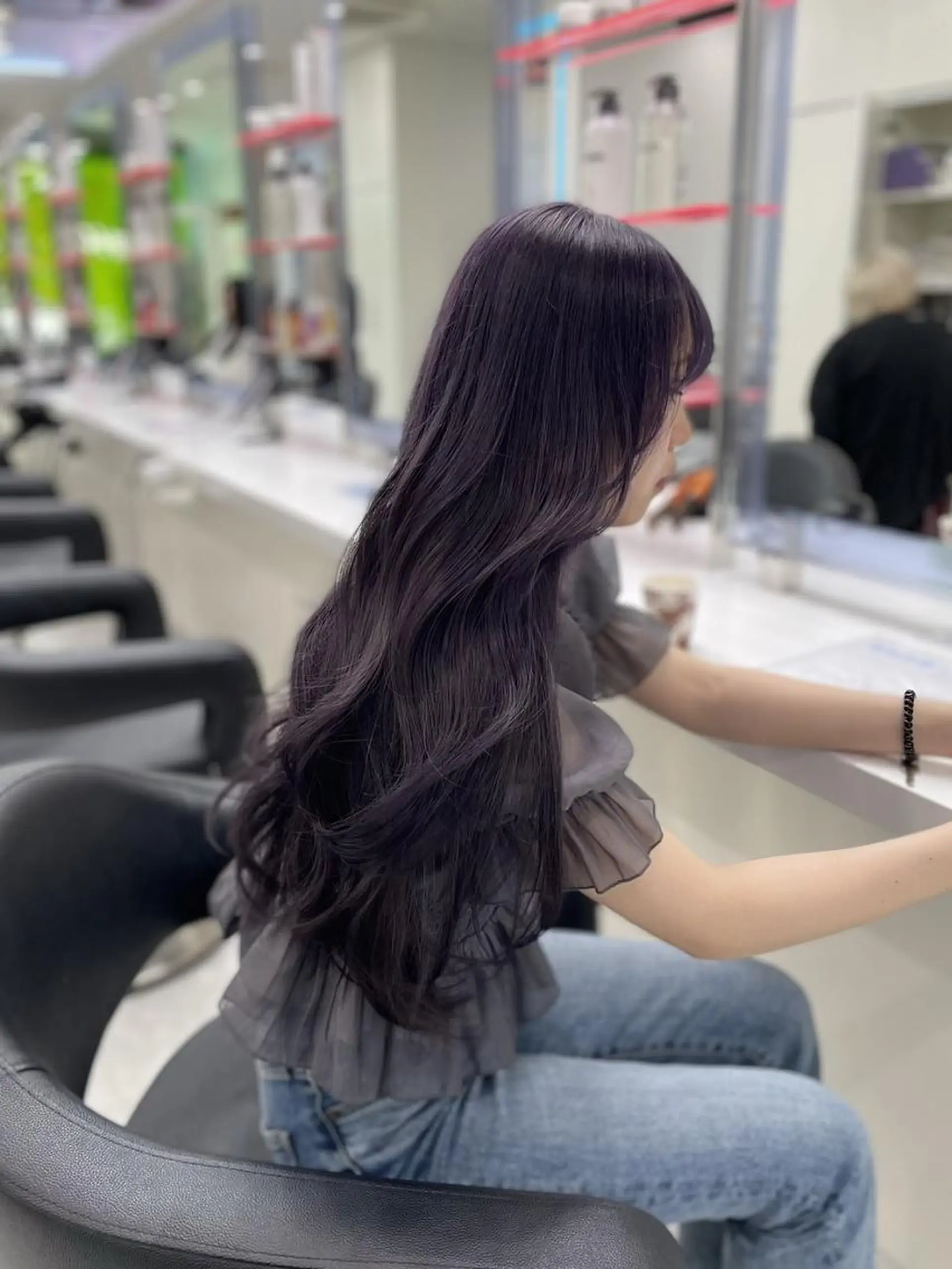 カラー カット ヘアカラー トリートメント ［銀座］淡色 ラベンダー🫧大村のヘアスタイル