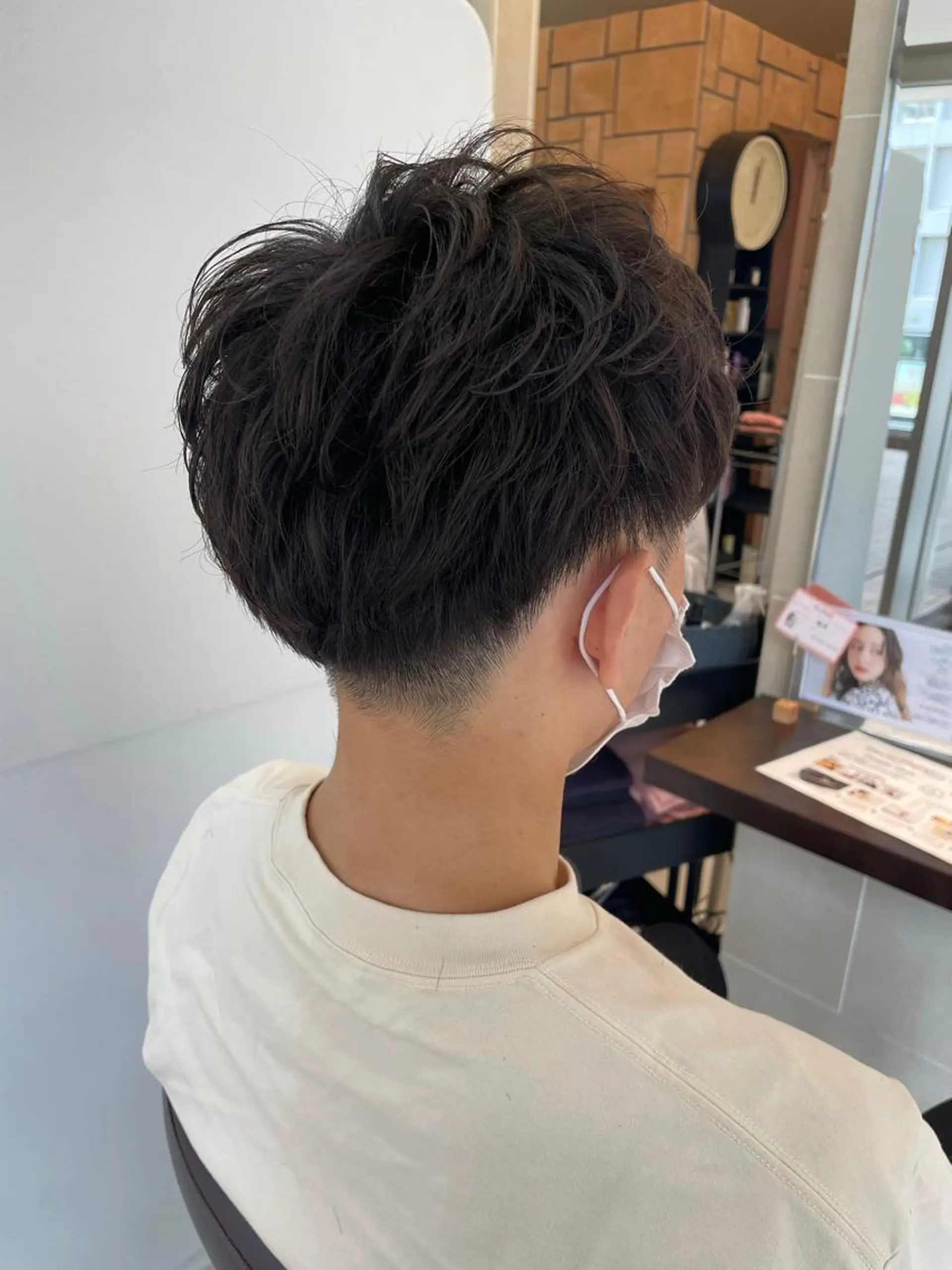 パーマ メンズ メンズパーマ 垢抜け透明感カラー 🌻篠崎梓🌻のヘアスタイル