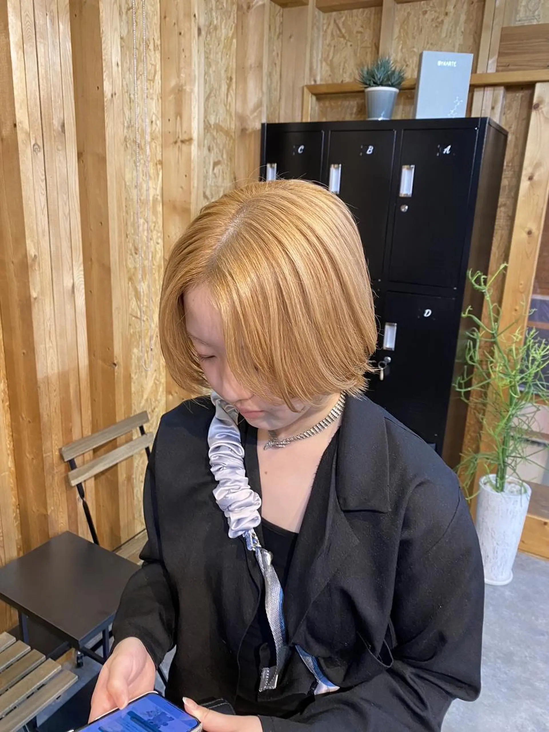 ショート 💕モテベージュ 🧡NANAKO🧡のヘアスタイル