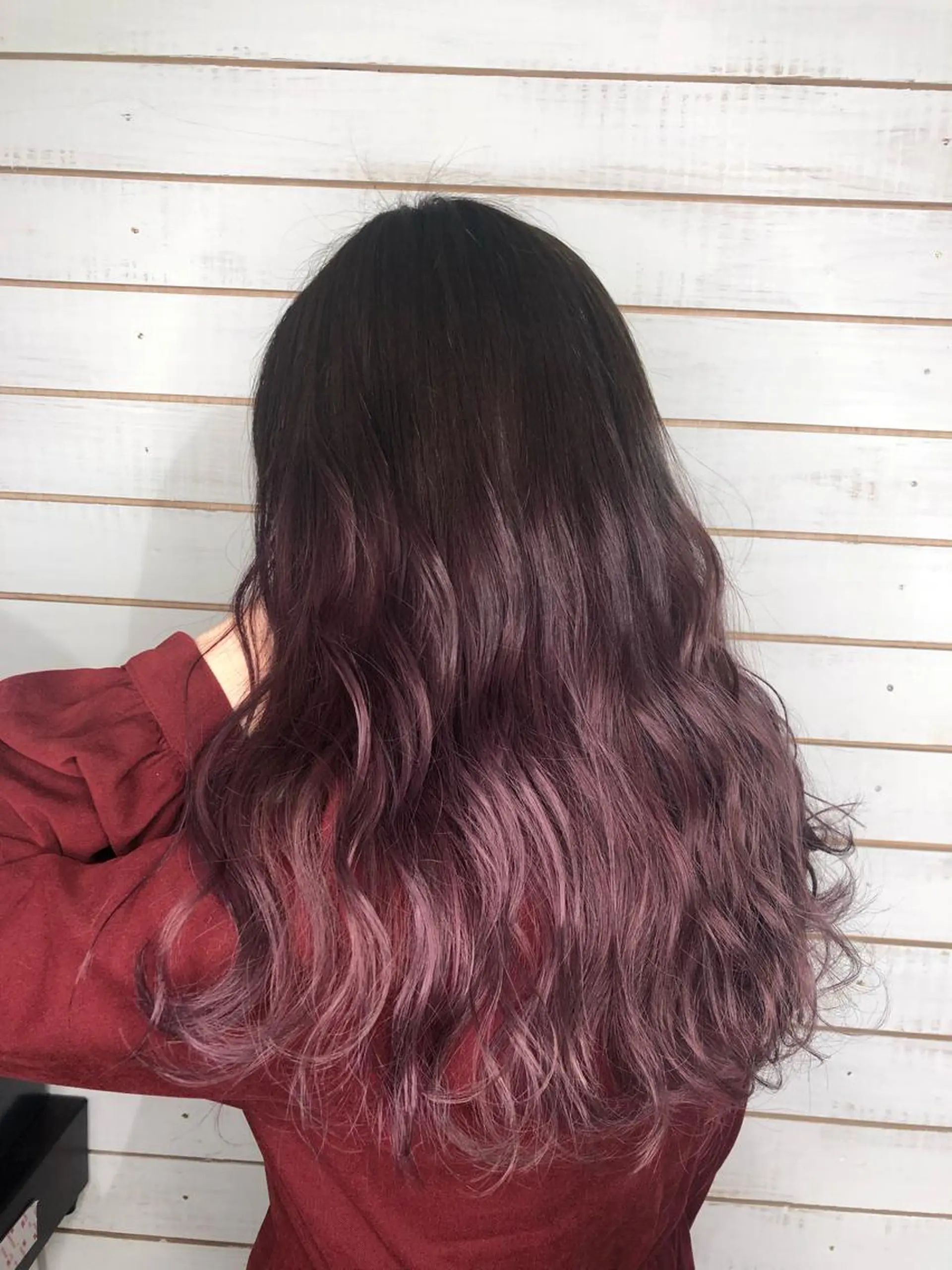 ロング カラー グラデーションカラー パープルカラー ヘアカラー 🧡艶髪ちゅるん髪 🫧🧡YUKI❄️のヘアスタイル