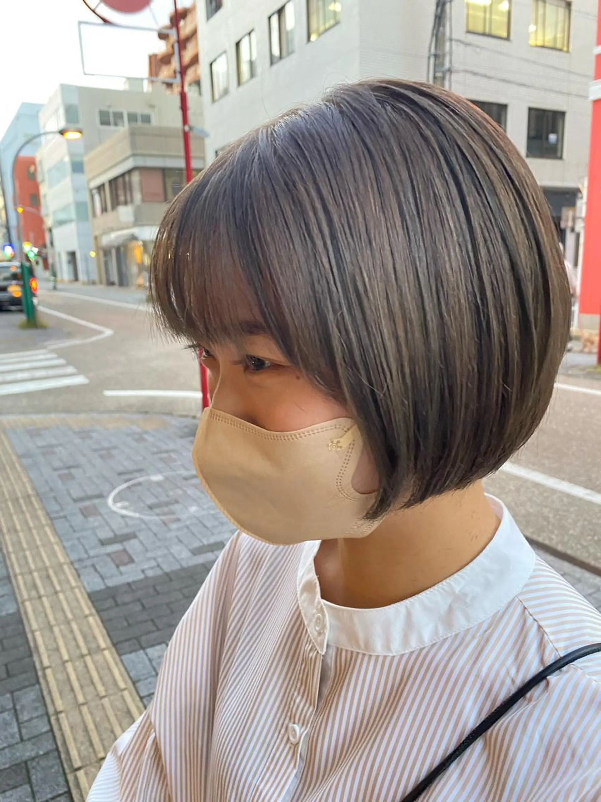 ショート maika /layer cutのヘアスタイル