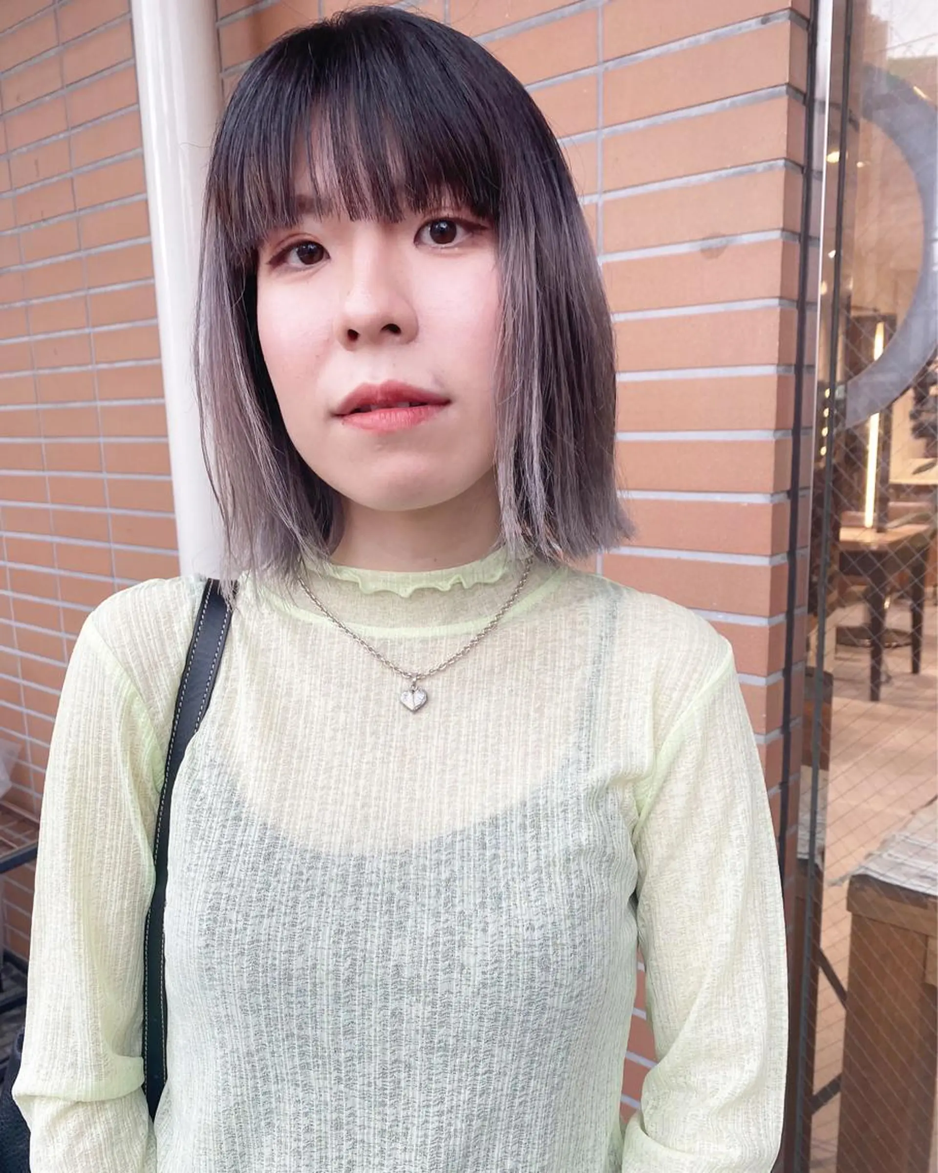 ミディアム ミウ☆ ブリーチダブルカラーのヘアスタイル