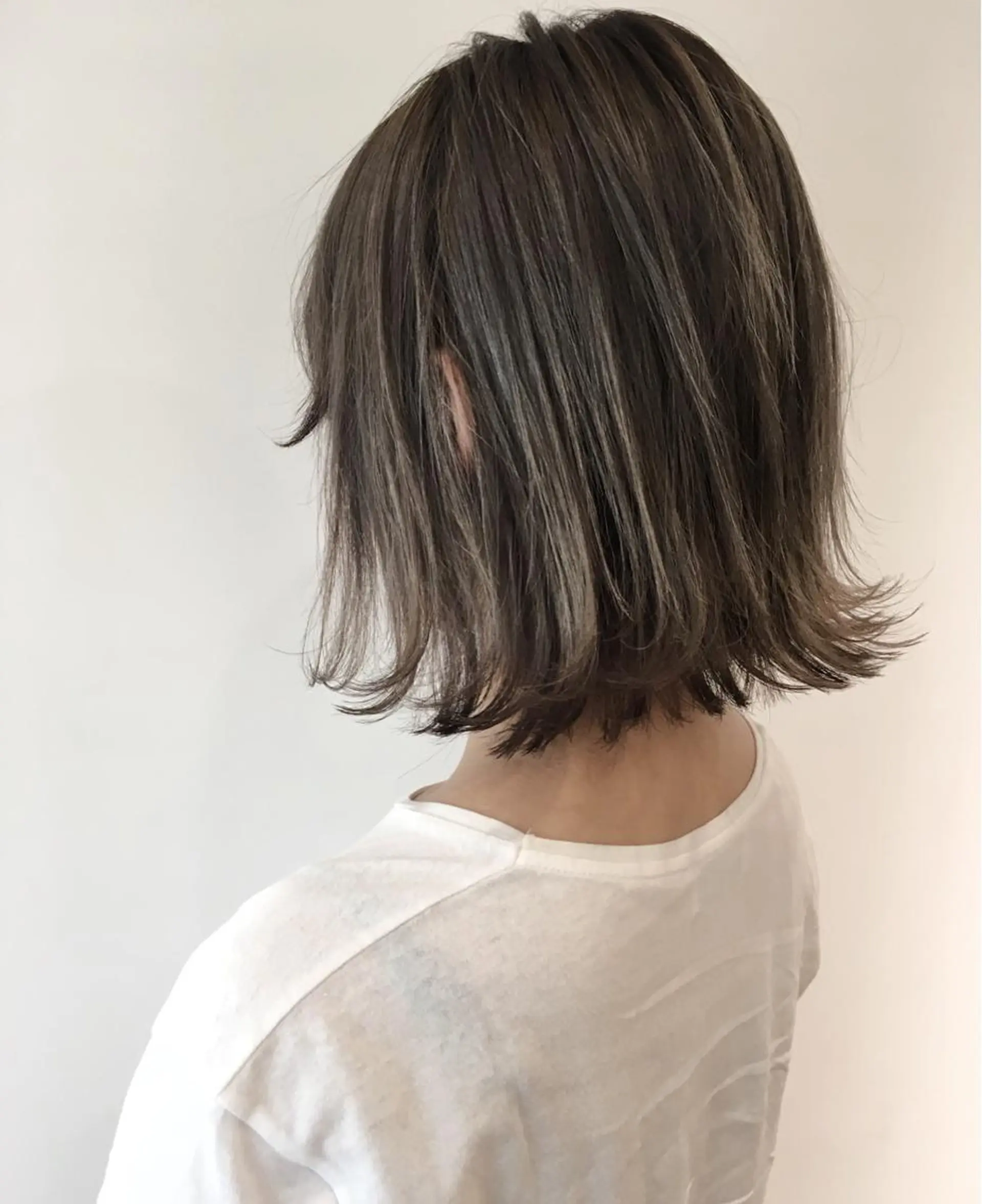 ミディアム ハイライト ボブ/レイヤー 🌟梅田盛一🌟のヘアスタイル