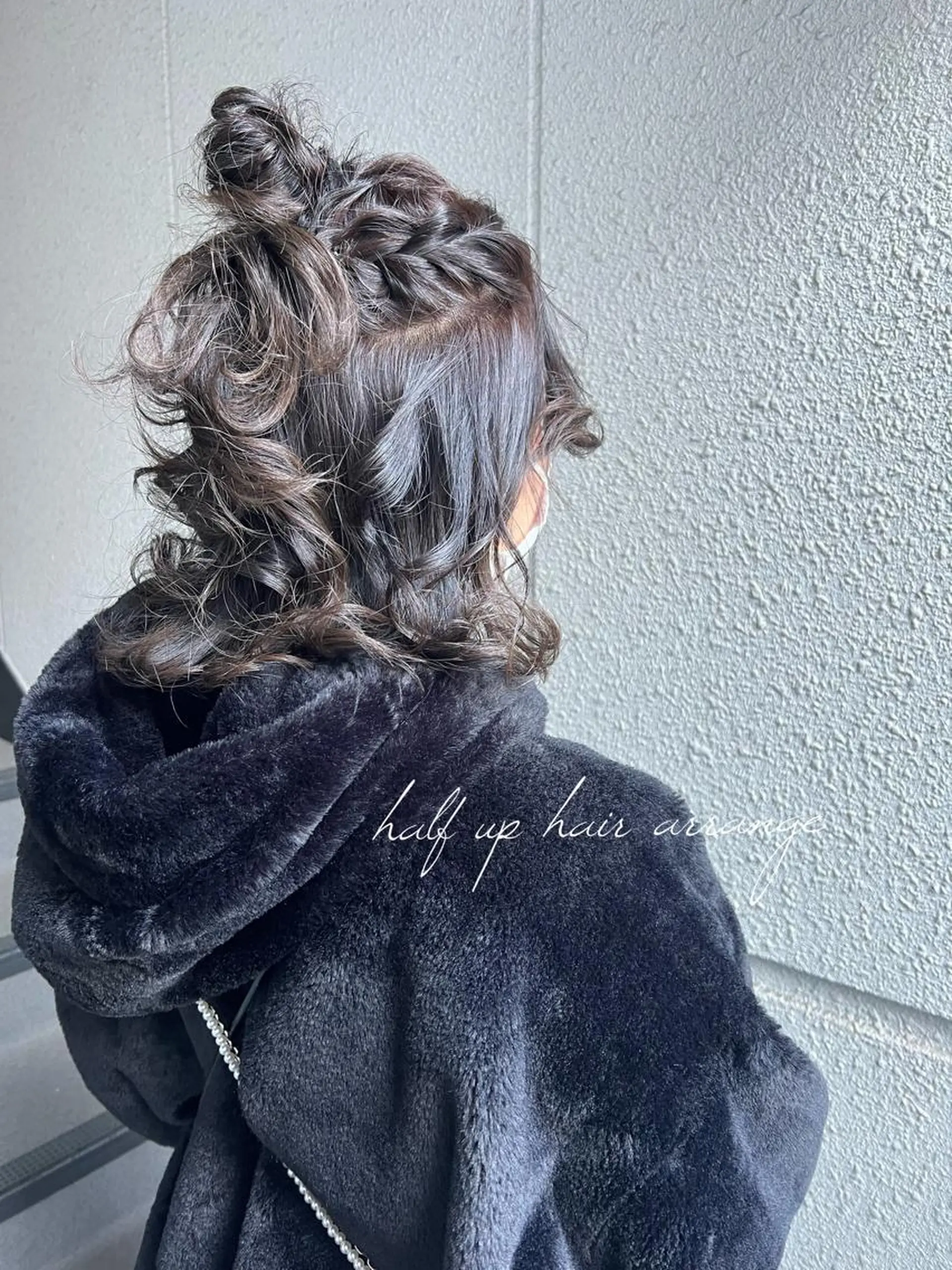 ミディアム お団子ヘア ヘアセット カラーパティシエ facce🌼ikoのヘアスタイル