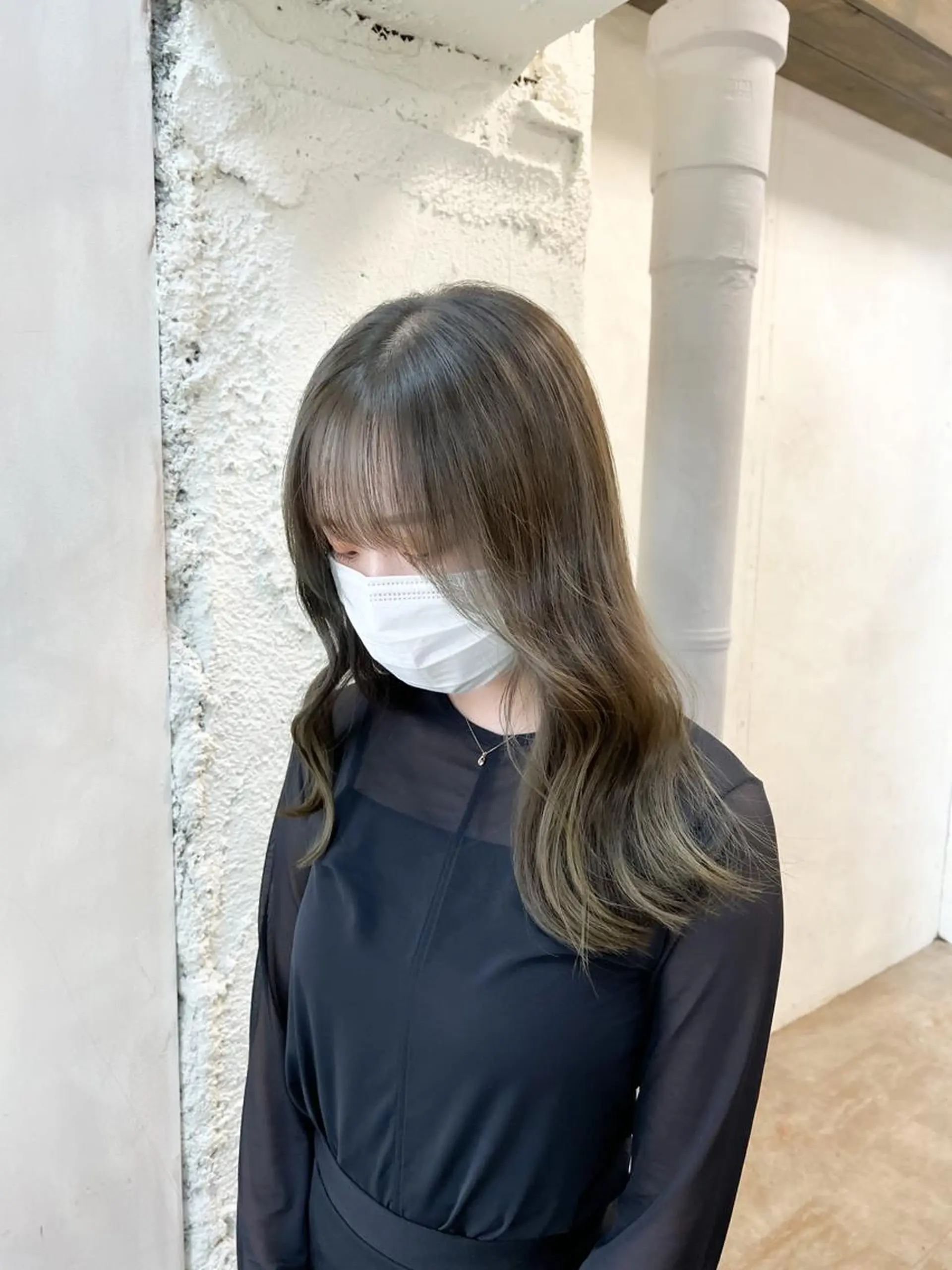 カラー ヘアカラー ✨ブリーチなしカラー ×髪質改善✨松村 潤のヘアスタイル