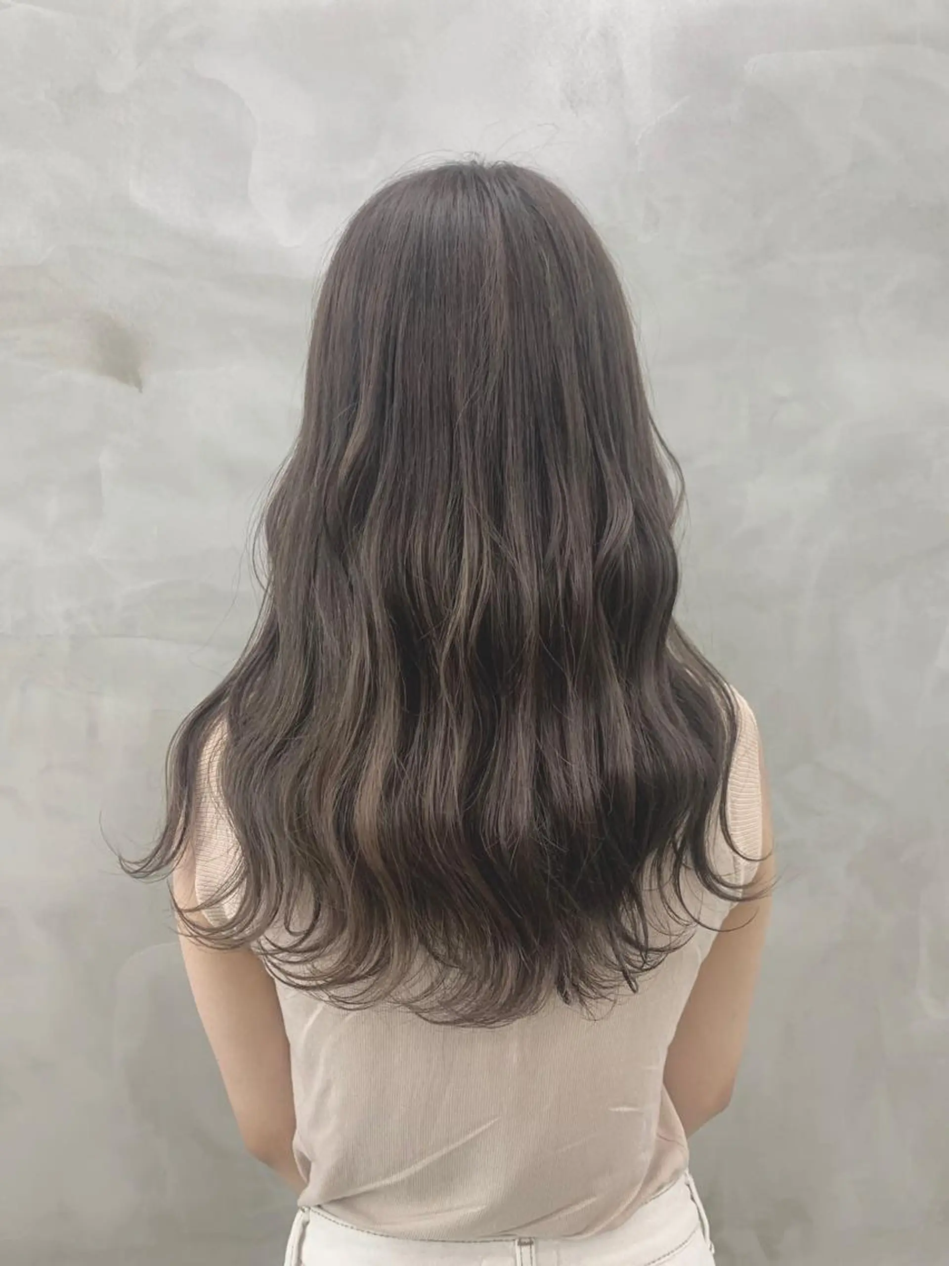 セミロング カラー 🐝 hachi🐝のヘアスタイル