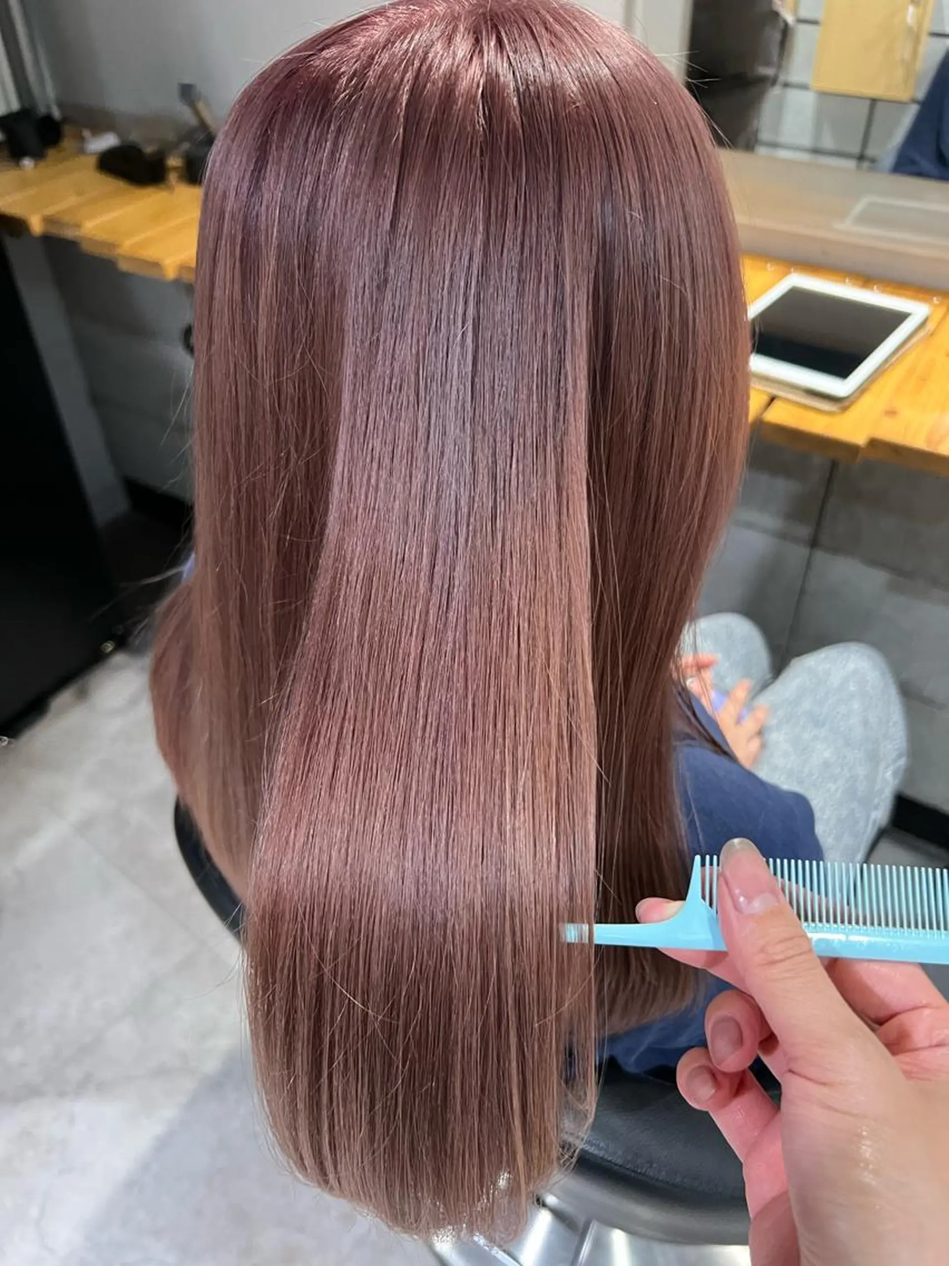 ロング カラー ヘアアレンジ ayaka 🍨のマツエク・マツパデザイン